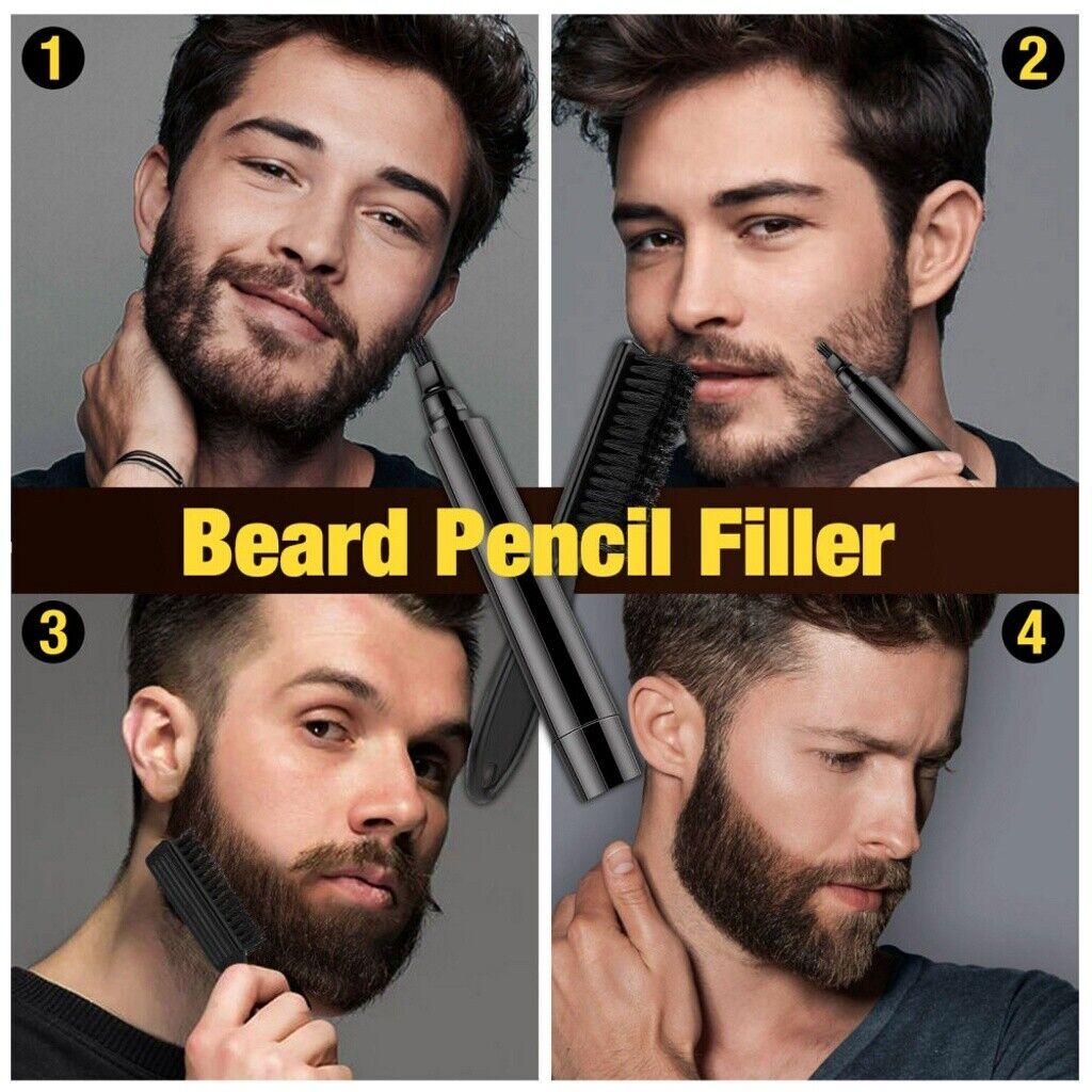 theno1plugshop - Waterproof Beard Pencil Filler For Man - theno1plugshop