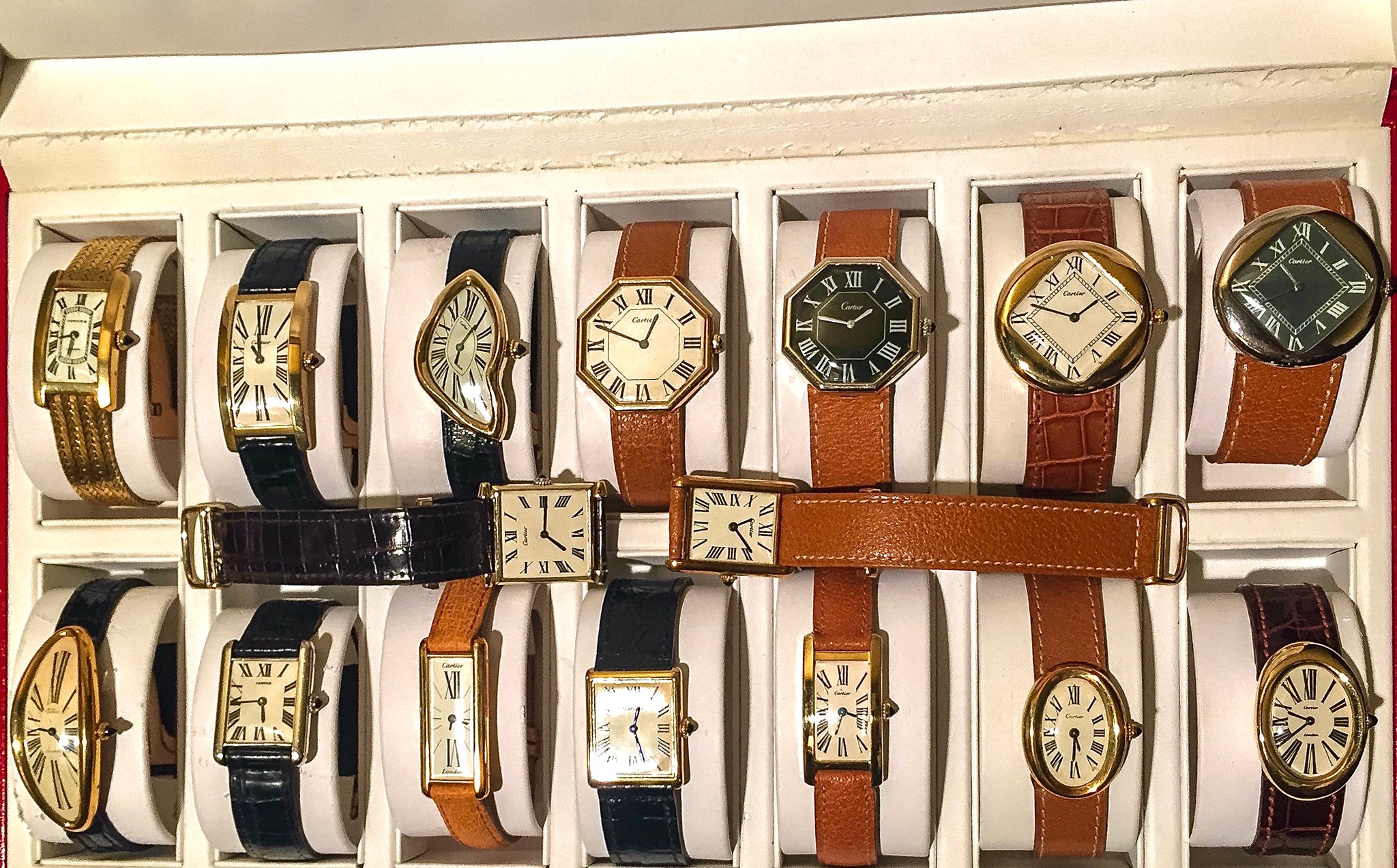 vintage cartier watches london