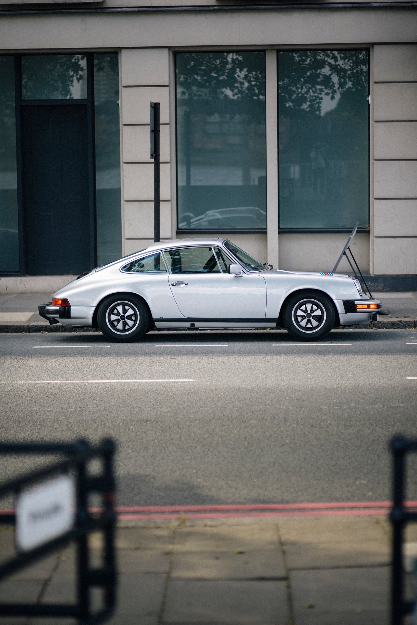 Ted Gushue's car at A Collected Man London