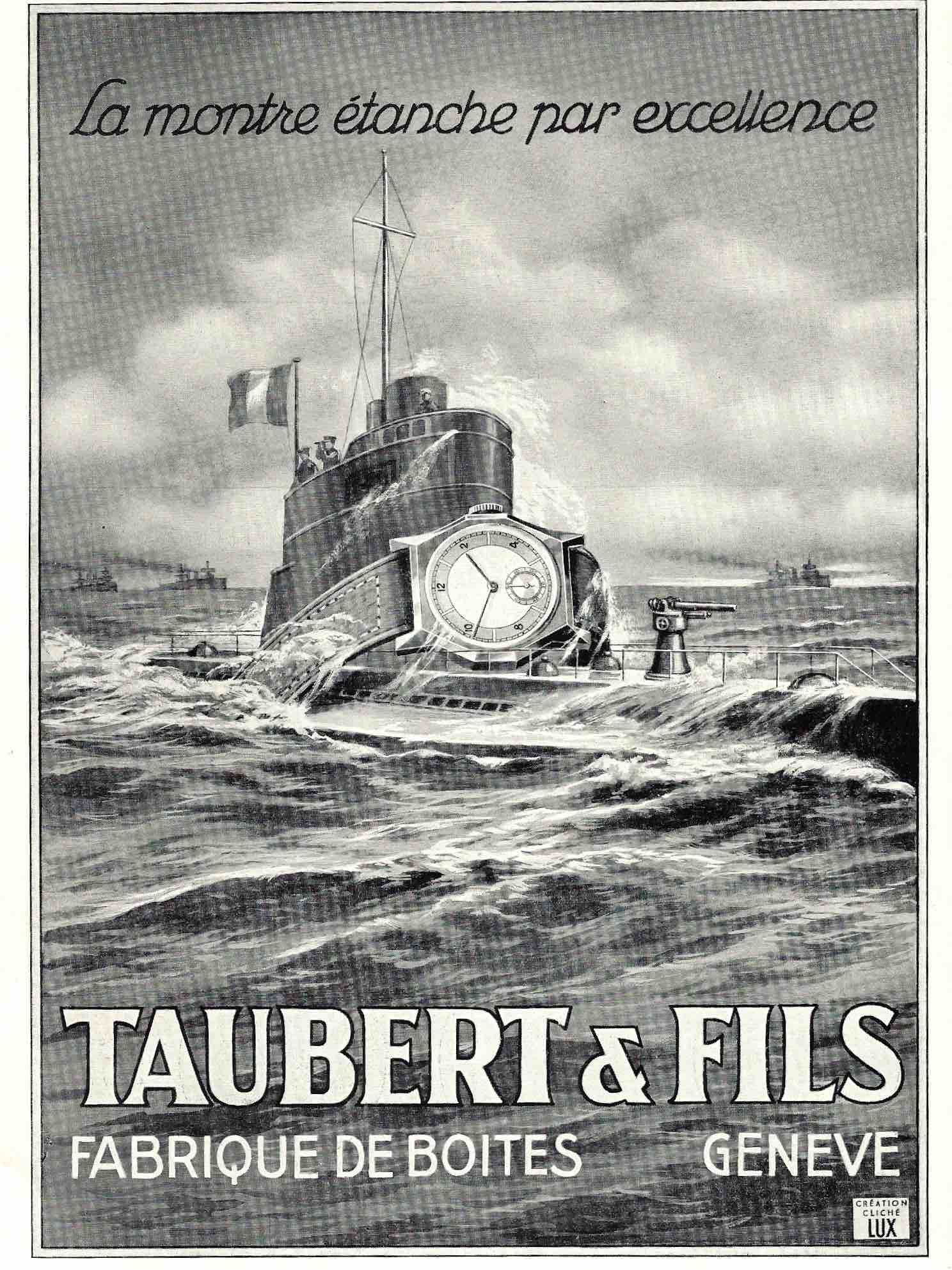 Taubert & Fils advert from 1939 in Borgel – The Master Casemaker you Haven’t Heard Of for A Collected Man London