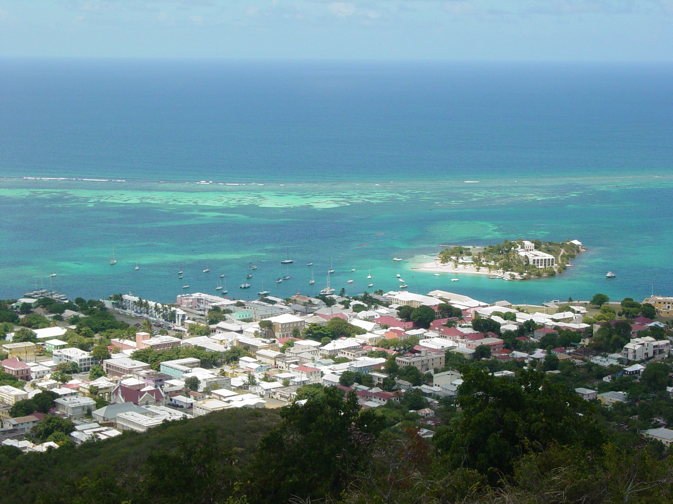 Saint Croix island in the US Virgin Islands from A Collected Man Lodnon