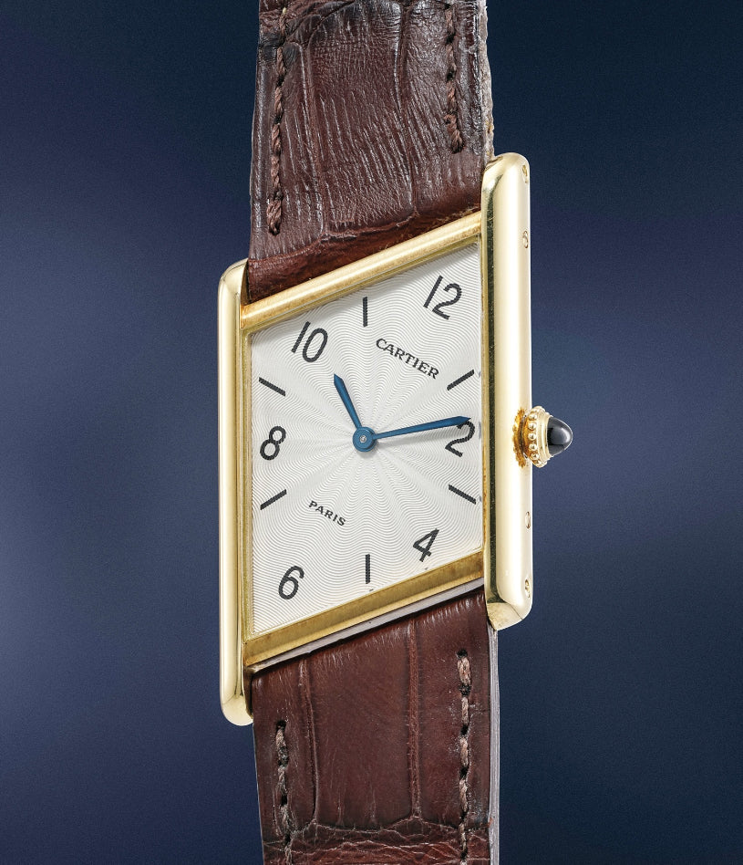 Cartier Tank Louis in yellow gold from the CPCP collection – Special Dial