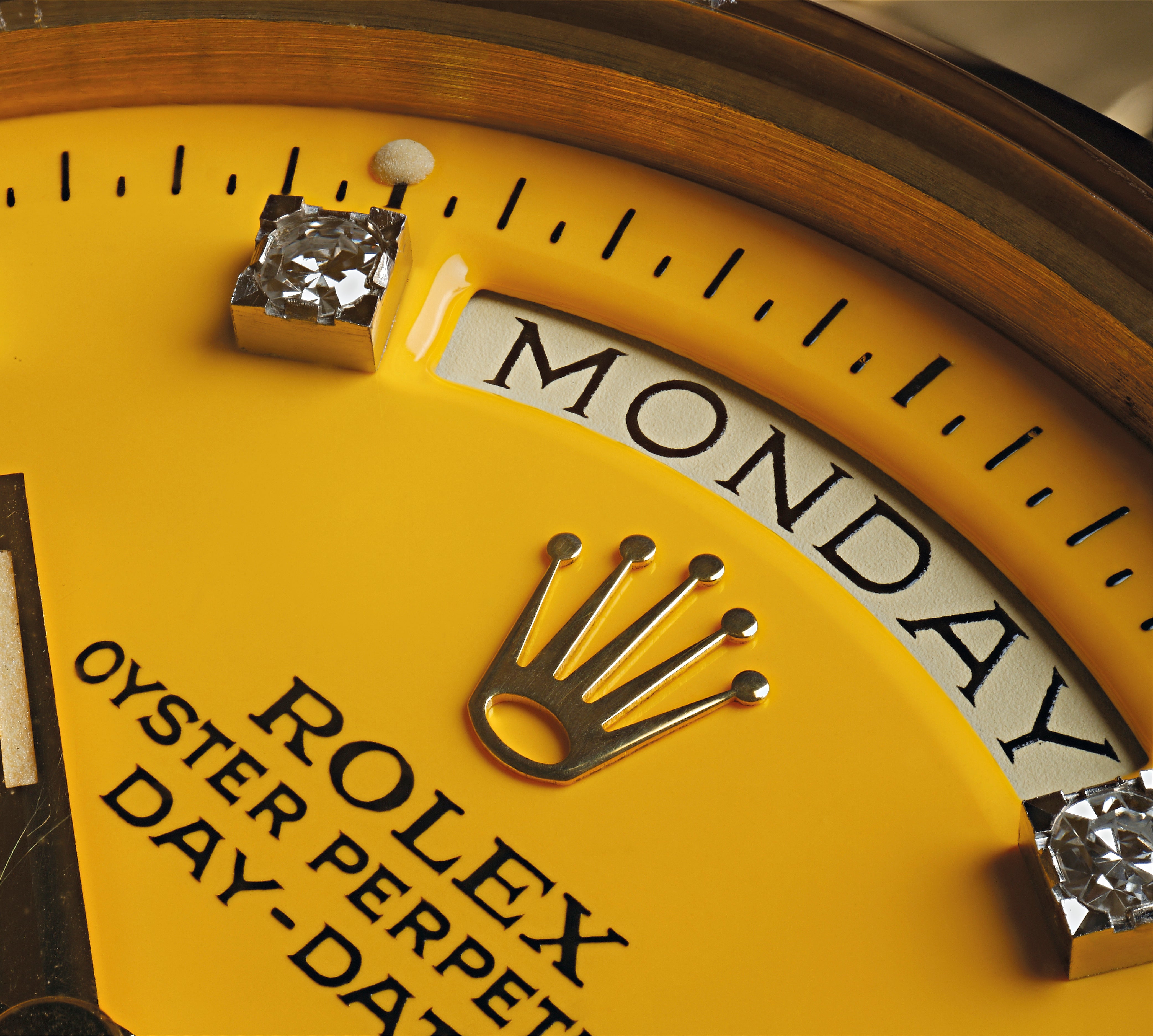 yellow dial rolex