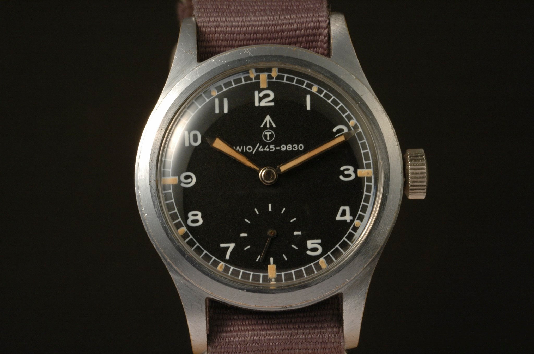 omega military watch history