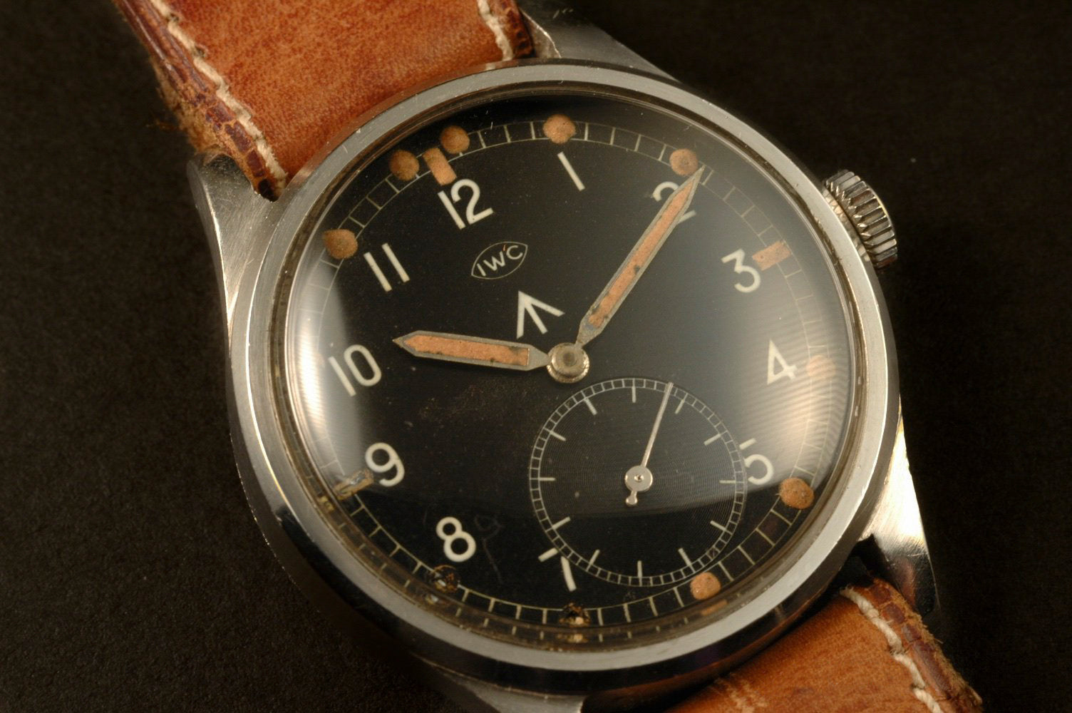 W.W.W. British Dirty Dozen IWC military watch at A Collected Man London vintage military watch specialist