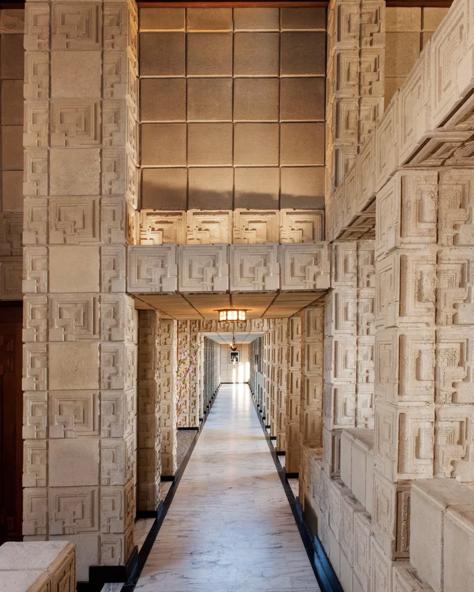 Ennis House by Frank Lloyd Wright