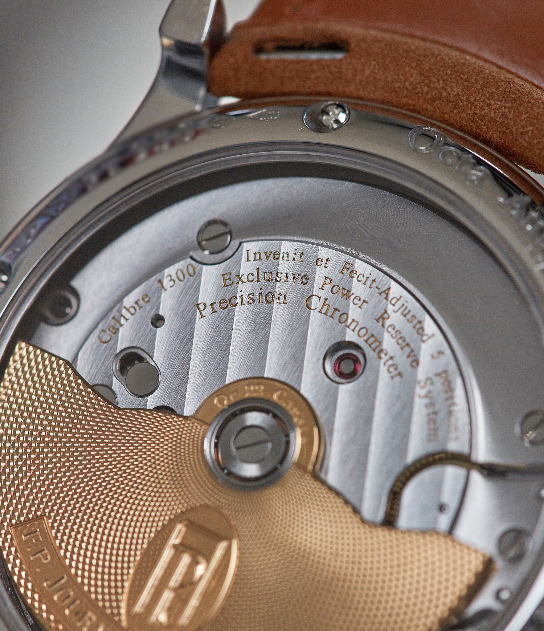 F.P. Journe Octa Reserve de Marche with straight line finishing shot by A Collected Man London