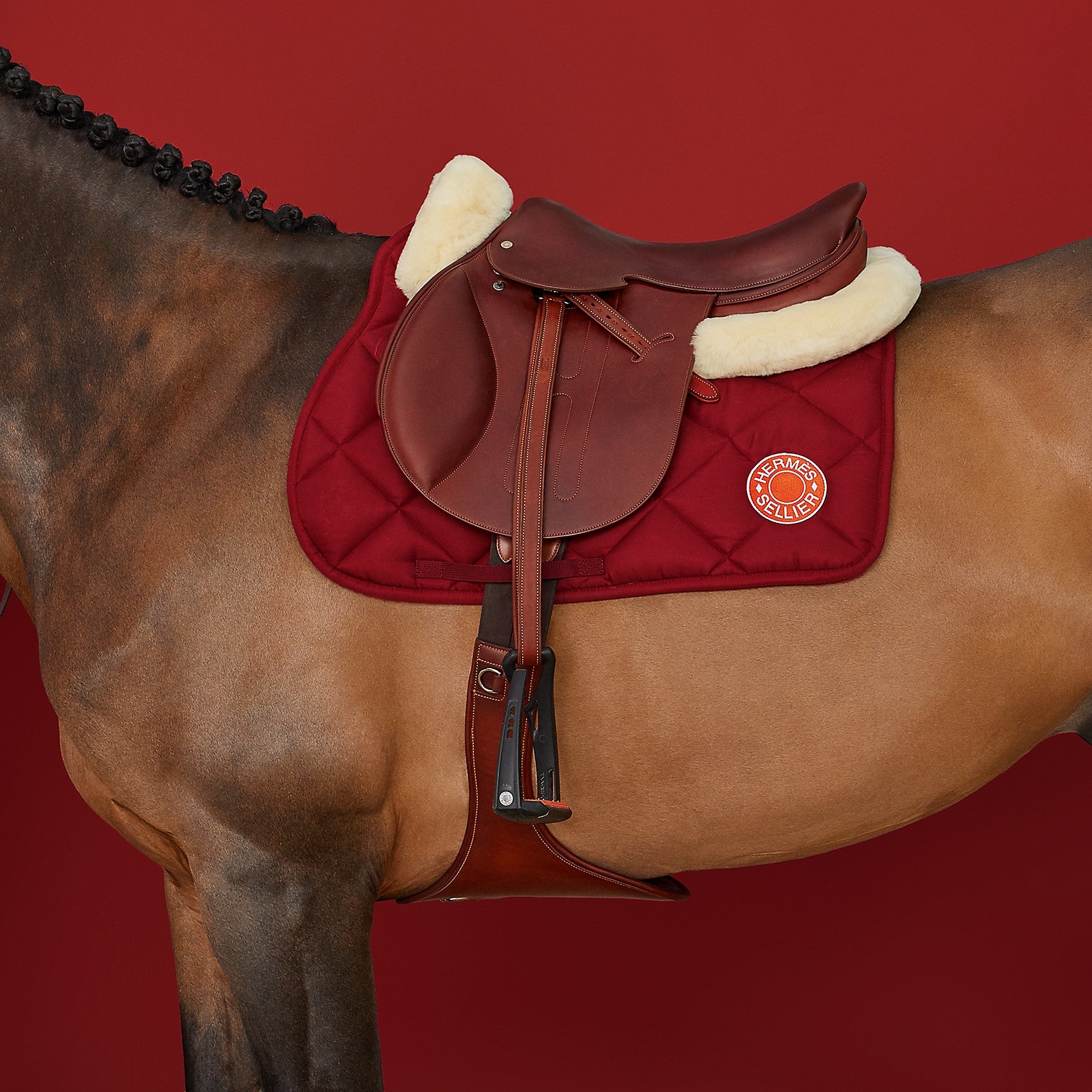 Hermès saddle in How Hermès became the Masters of Leather for A Collected Man London