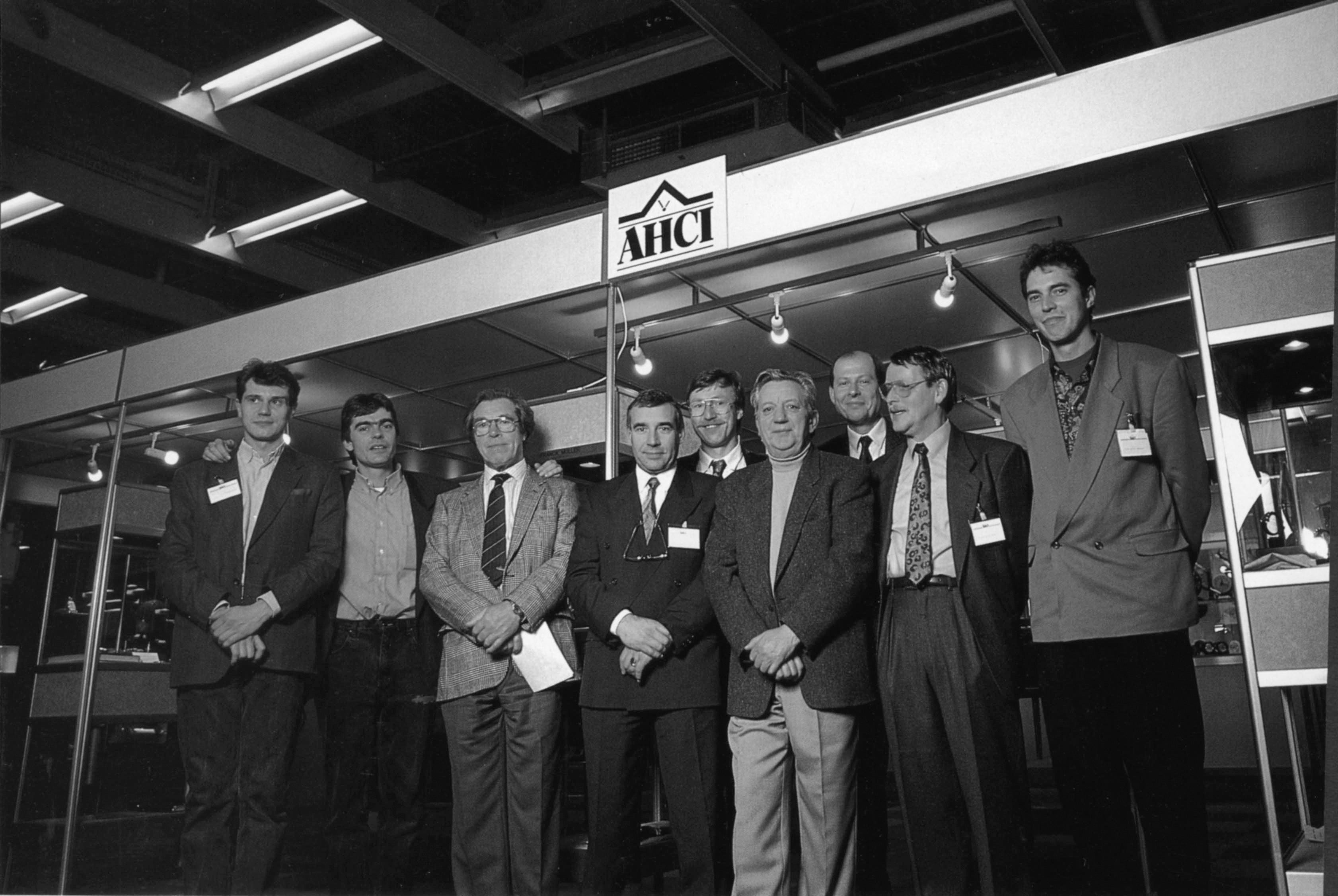 AHCI booth at Basel watch fair in 1987 In The Origins of the AHCI for A Collected Man London