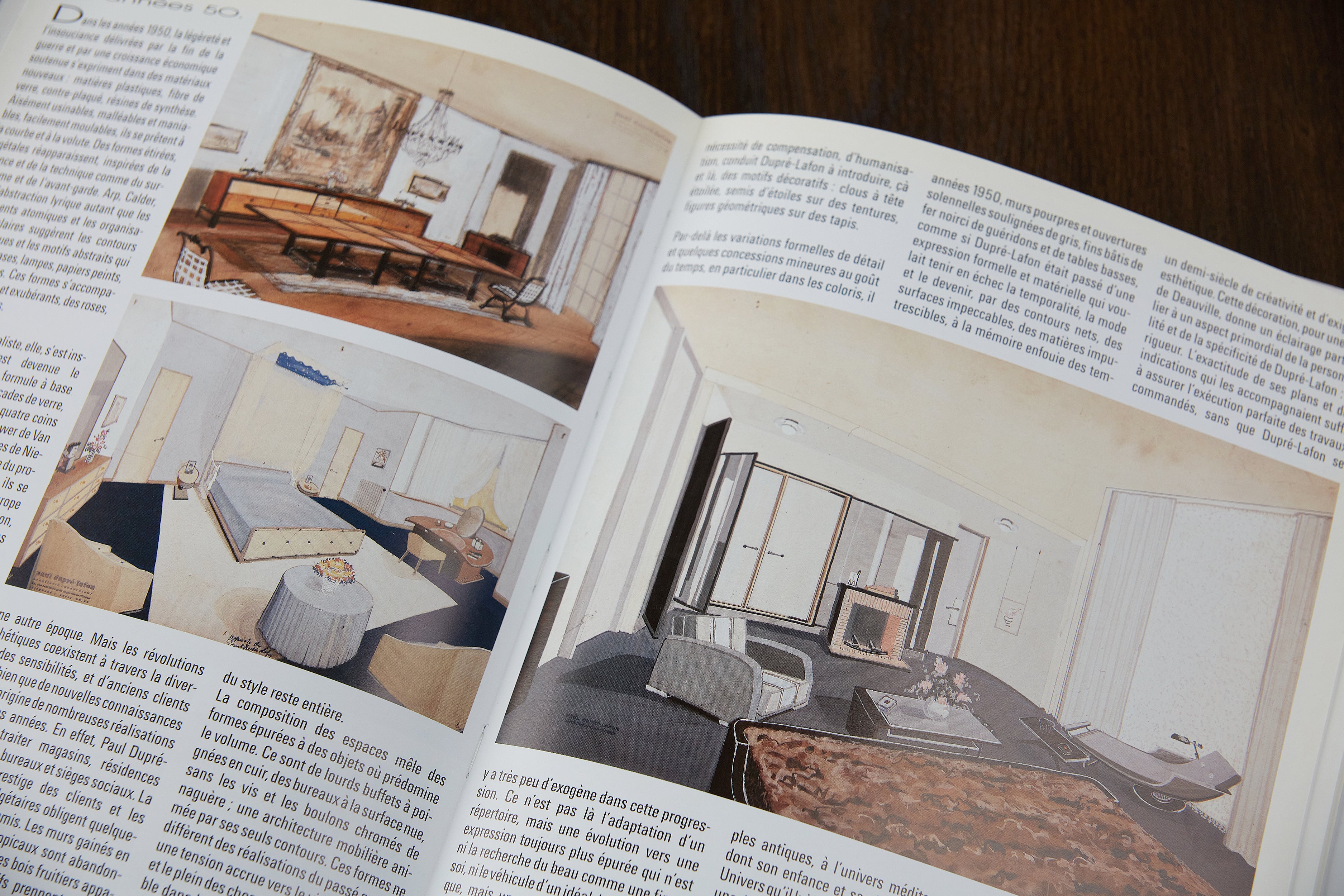 Spread from book in How Paul Dupré-Lafon Became ‘The Decorator of Millionaires’ for A Collected Man London