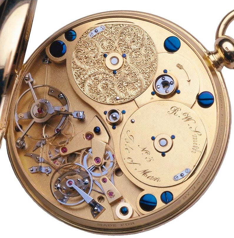 Roger W. Smith watchmaker number 3 pocket watch movement for A Collected Man London