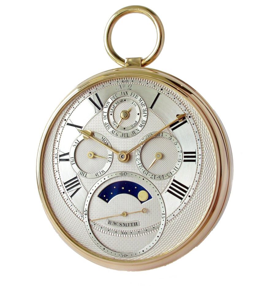 Roger W. Smith second pocket watch with perpetual calendar for A Collected Man Lodnon