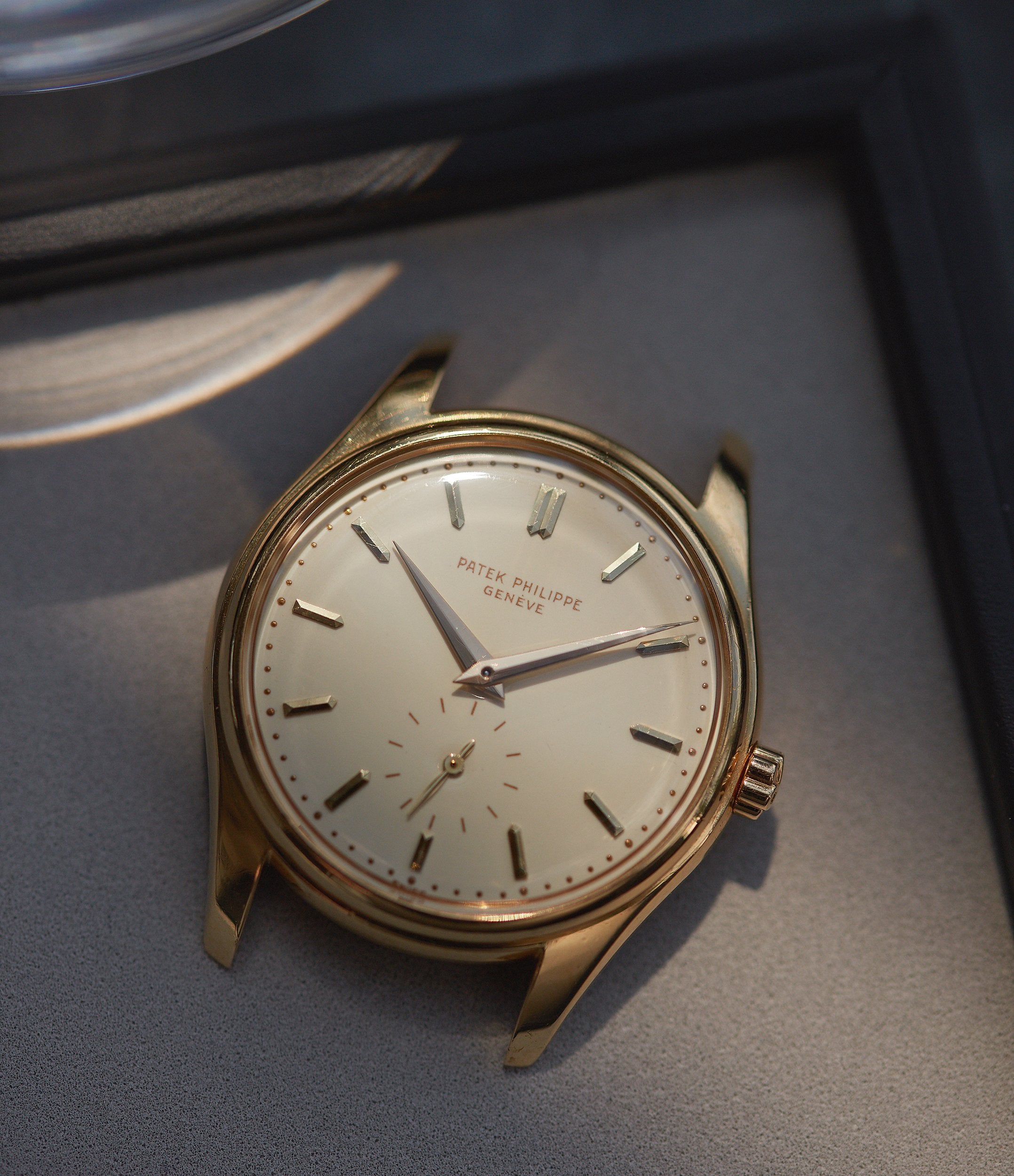 Yellow gold Patek Philippe ref. 2526 in The Art of Enamel Dials for A Collected Man London