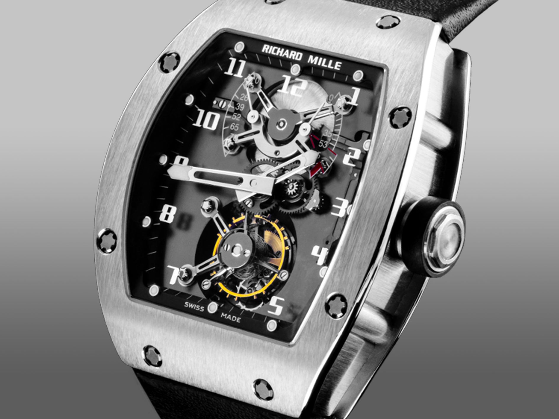 Richard Mille RM001 with a movement made by Renaud et Papi for A Collected Man London