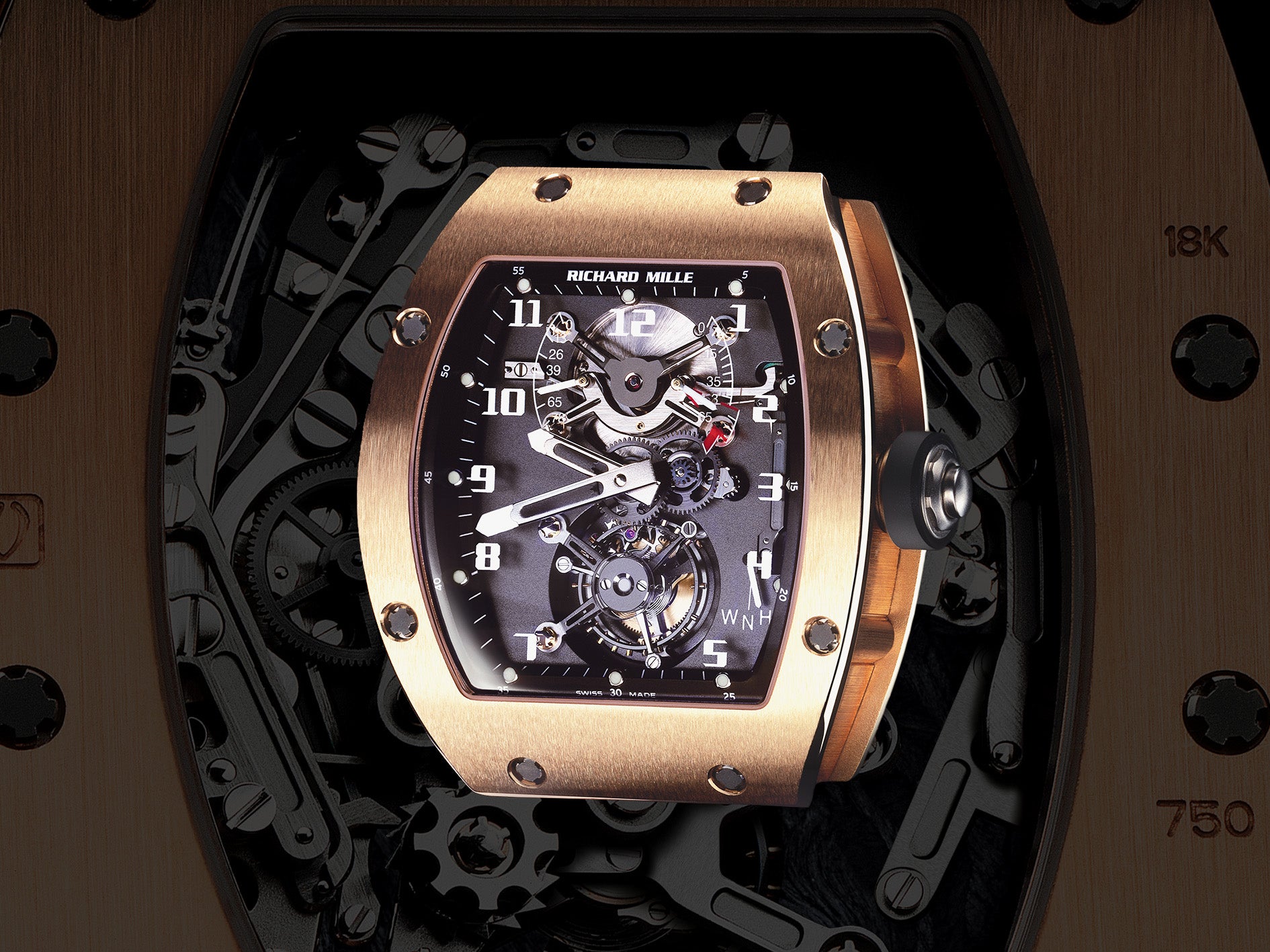 Early Richard Mille RM002 in Rose Gold for the disruptive world of early Richard Mille for A Collected Man London