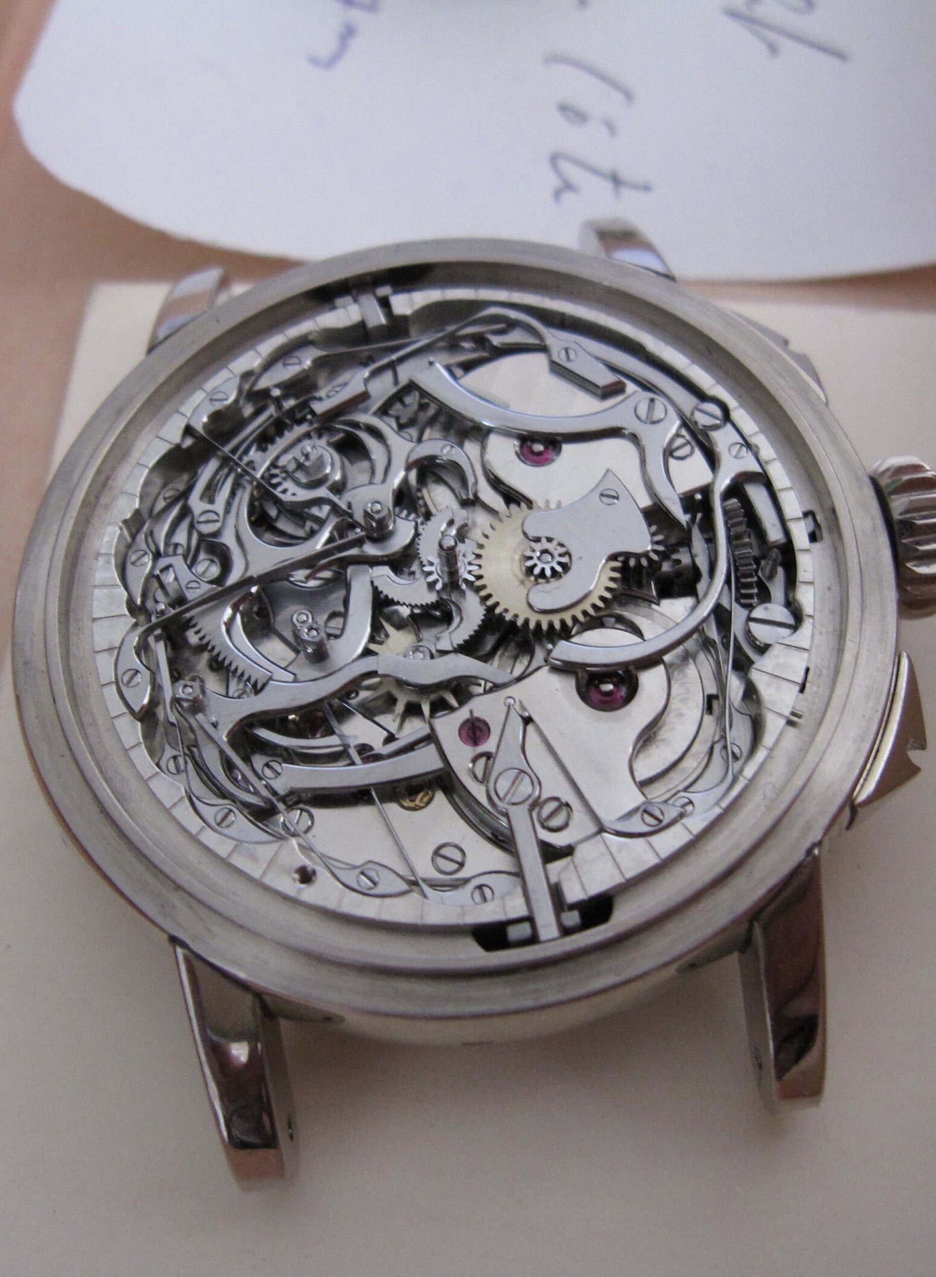 Philippe Dufour Grande Sonnerie minute-repeater sold at Christie's in 2008 from Michael Hickox for A Collected Man London