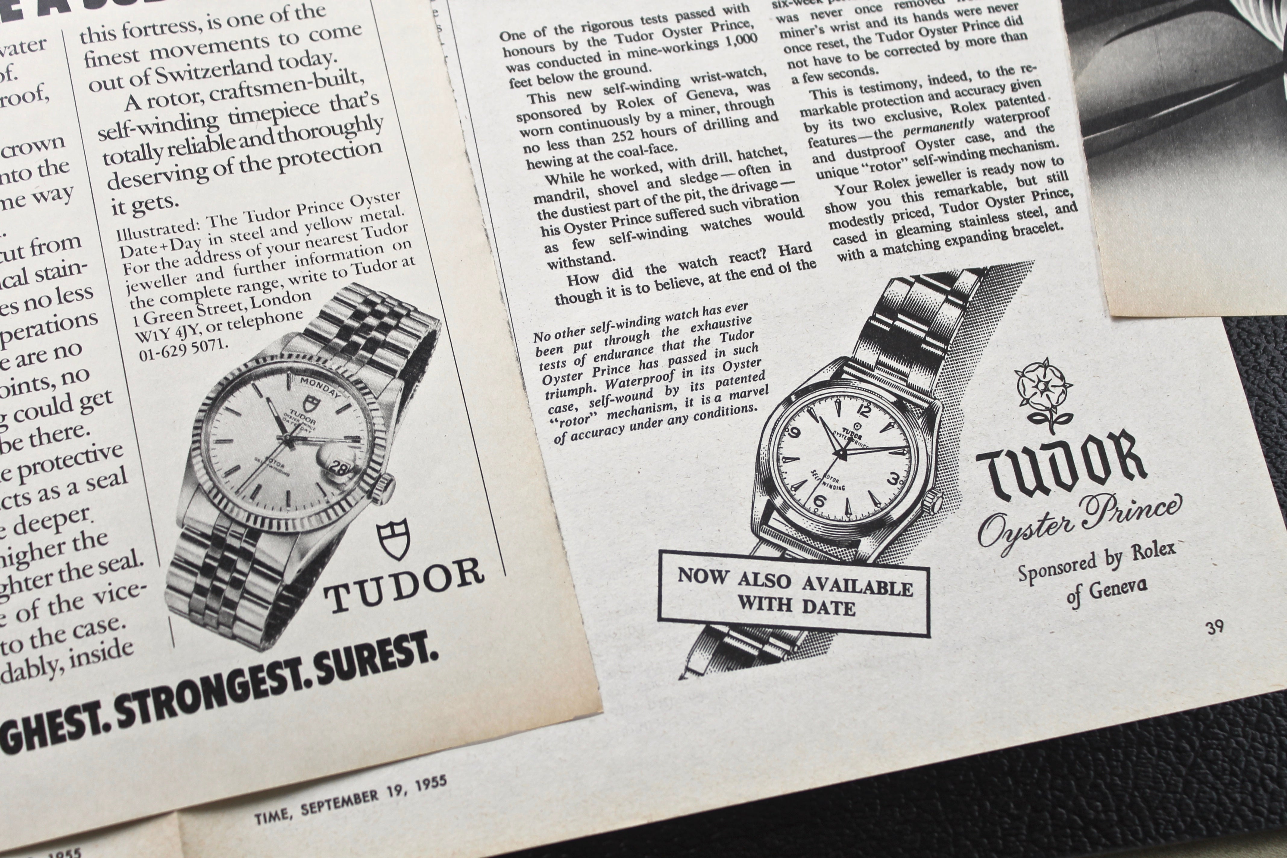 Tudor e shop rolex