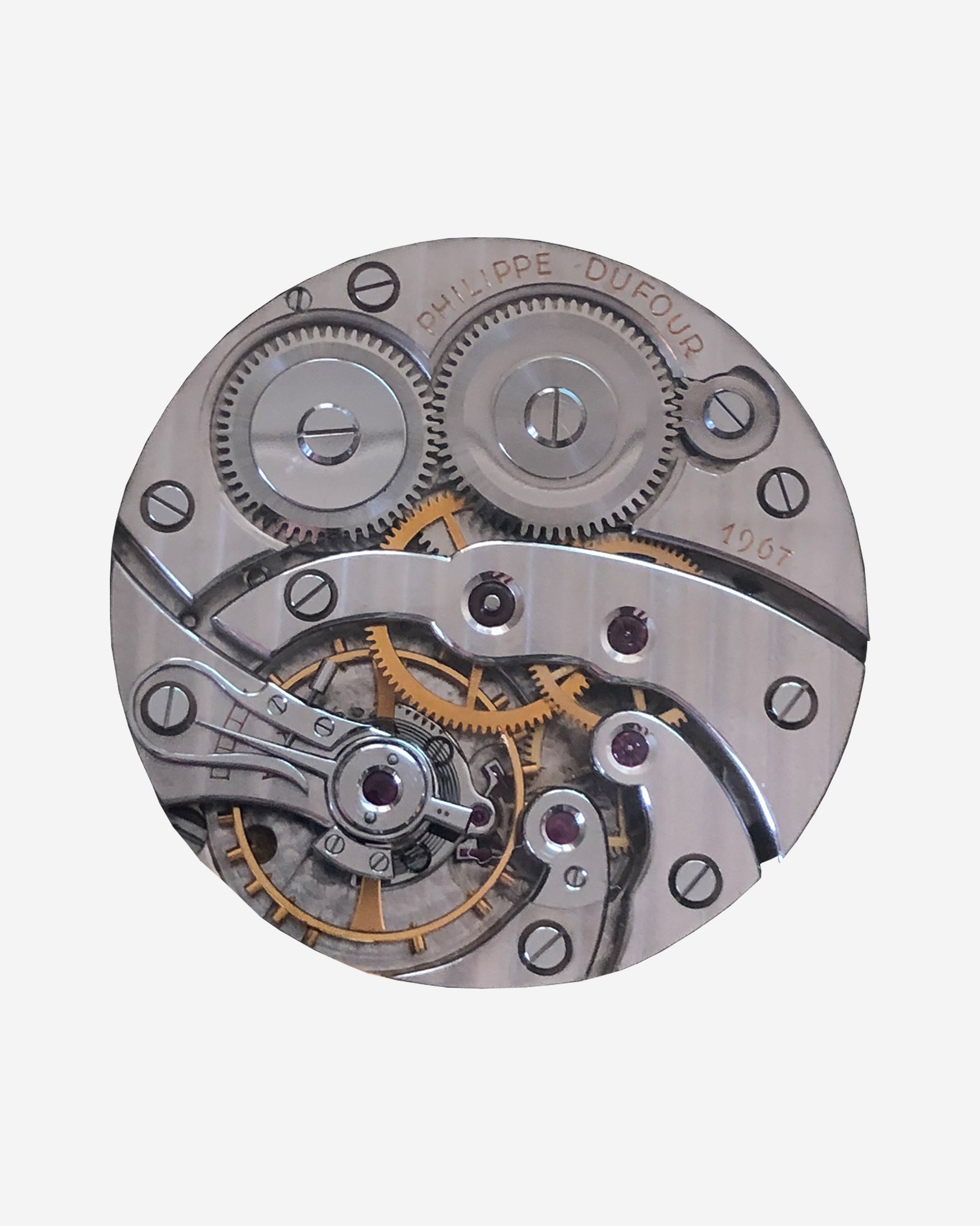 Philippe Dufour school watch movement from A Collected Man London