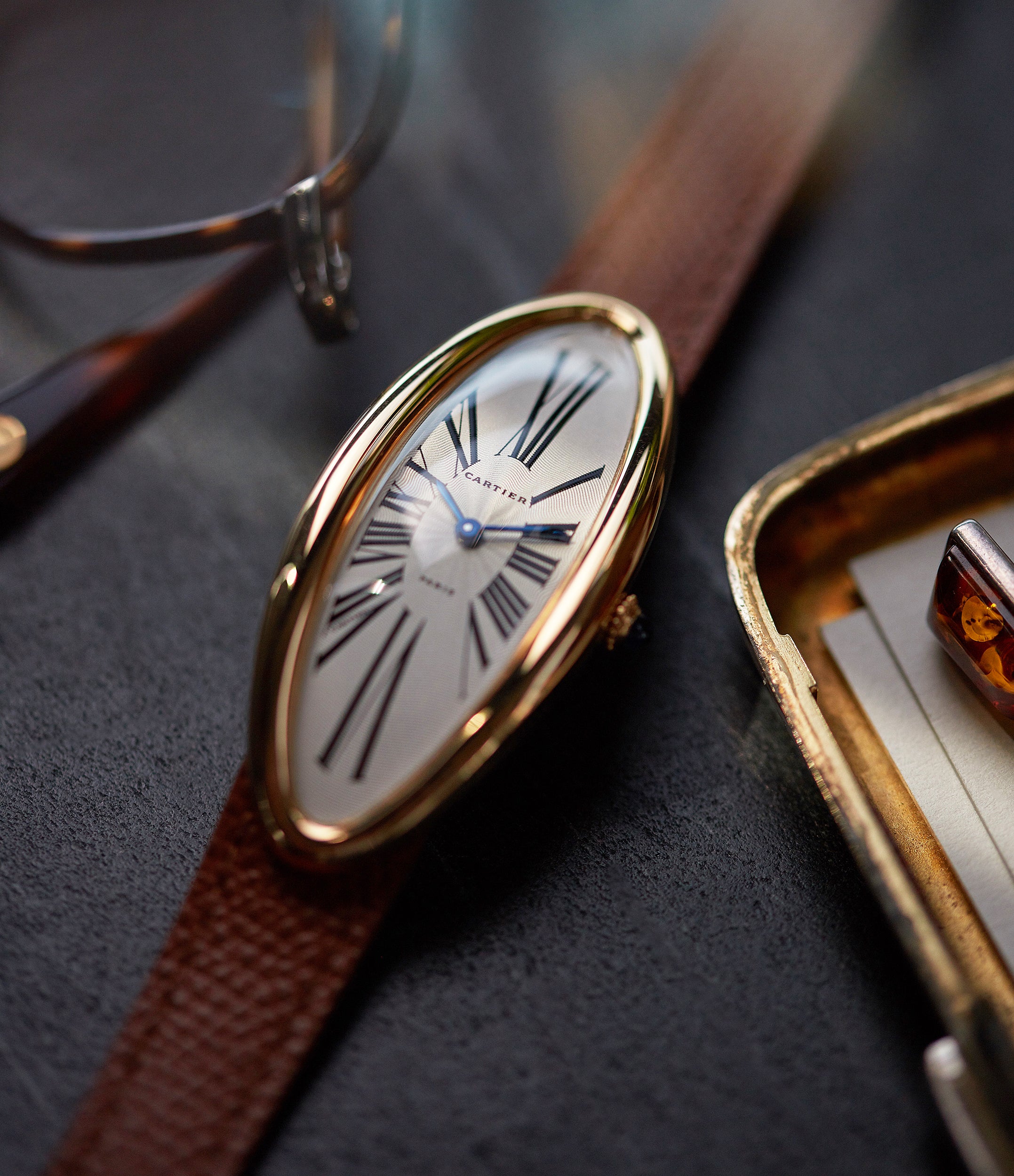 vintage cartier dress watch