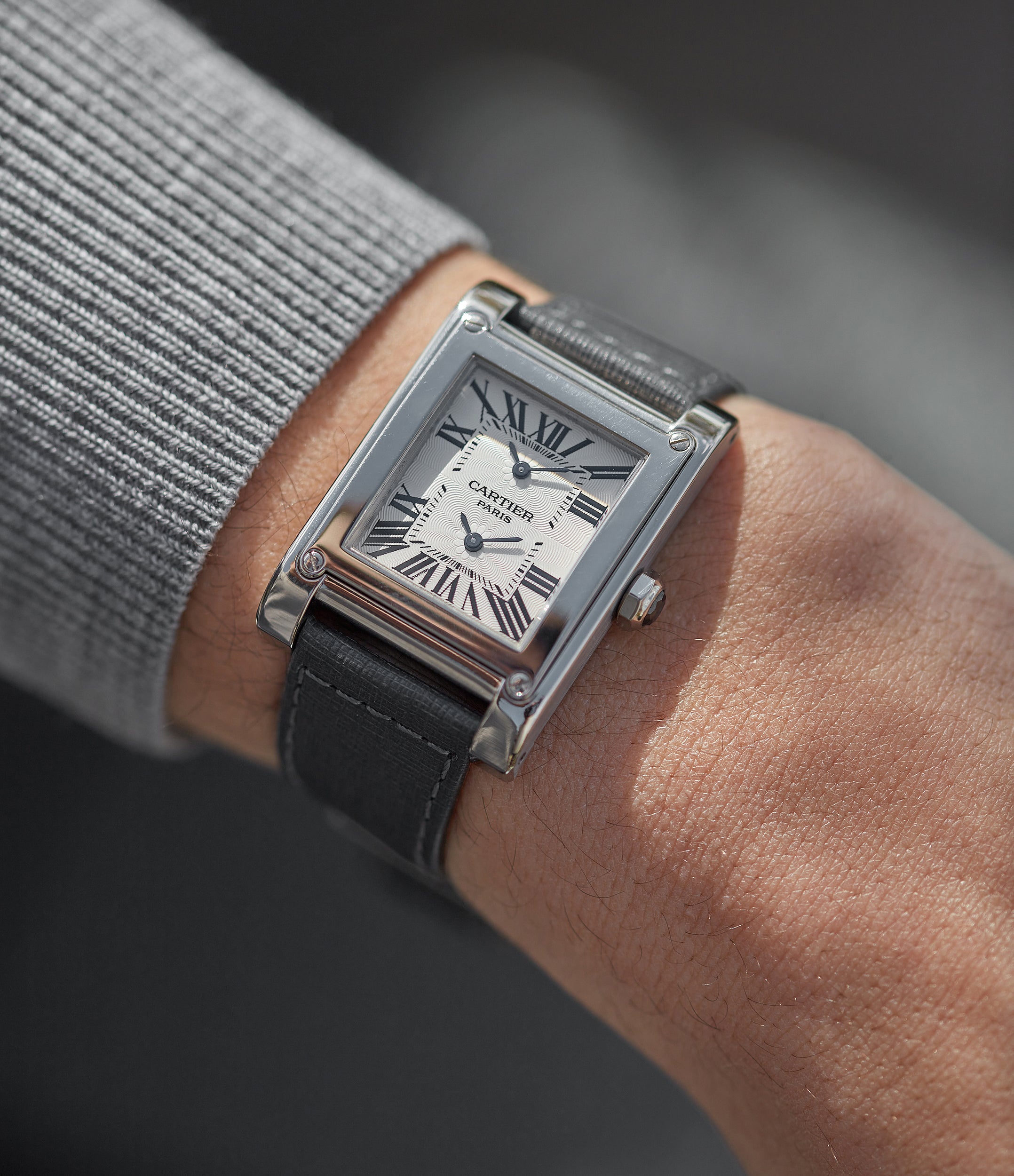 Cartier Tank à Vis CPCP | Dual Time | Buy rare Cartier watch – A ...