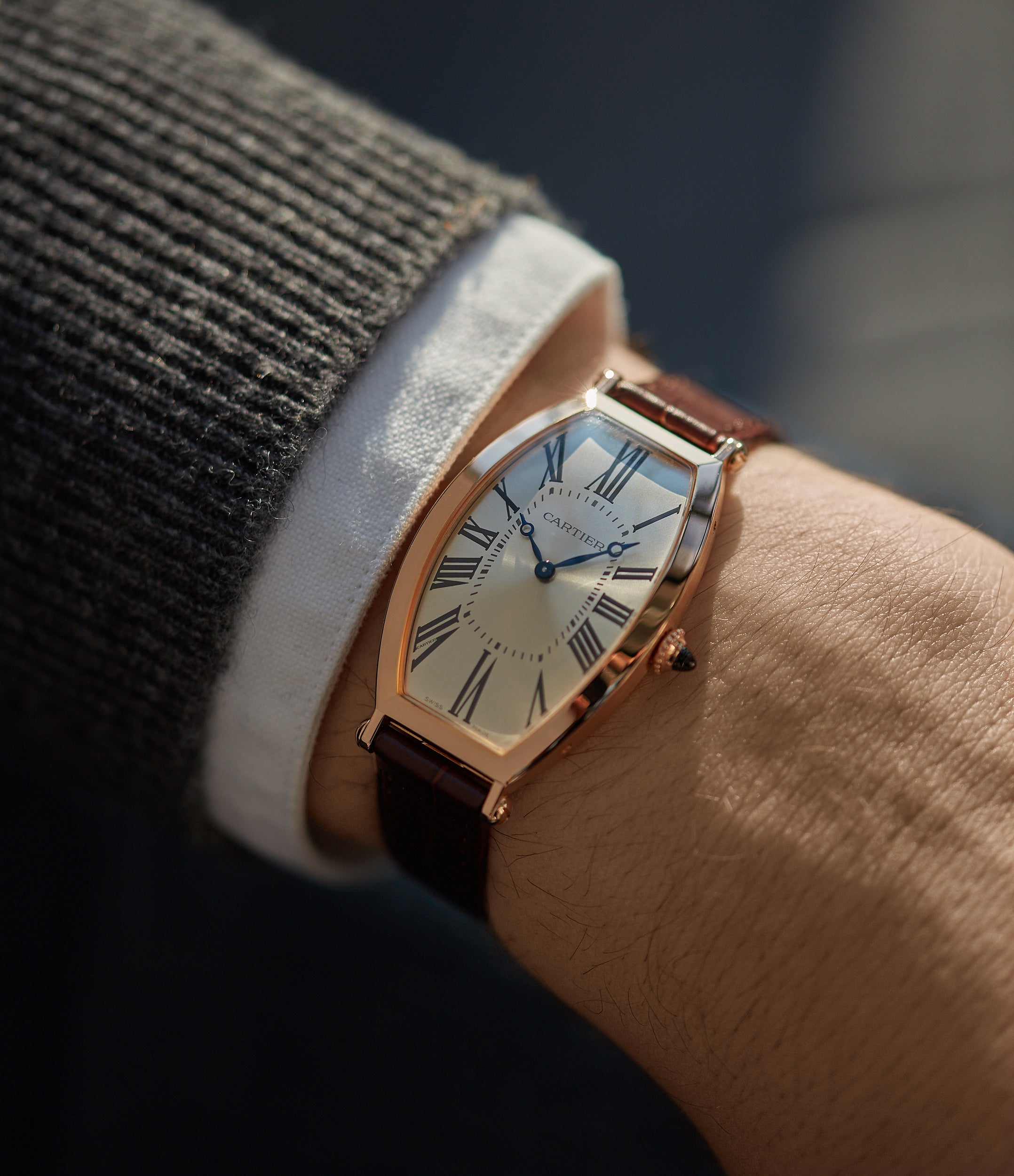 cartier tonneau watch