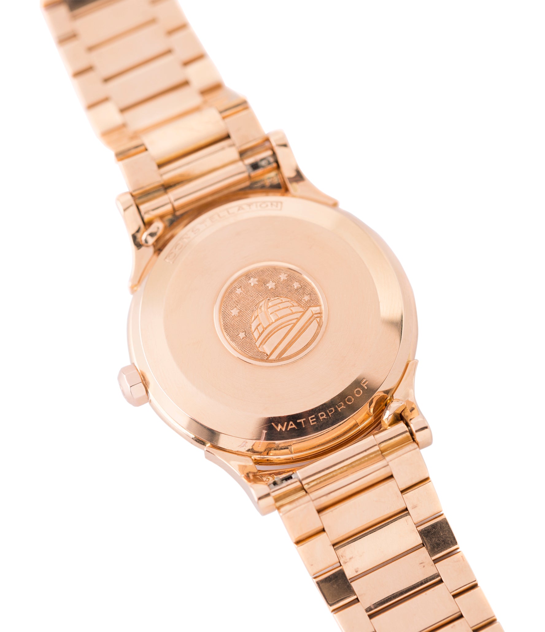 solid gold omega constellation