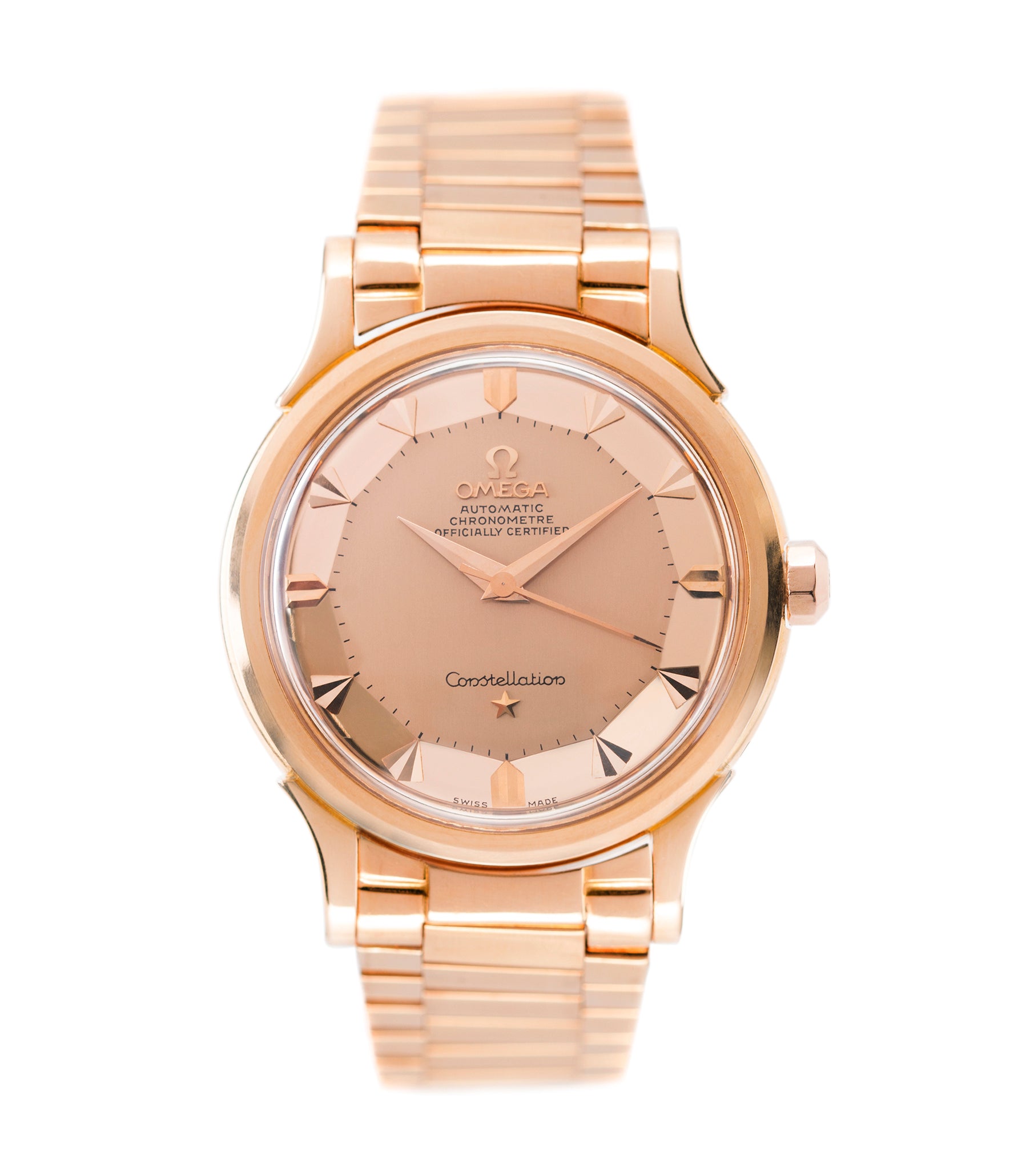 omega constellation gold watch price