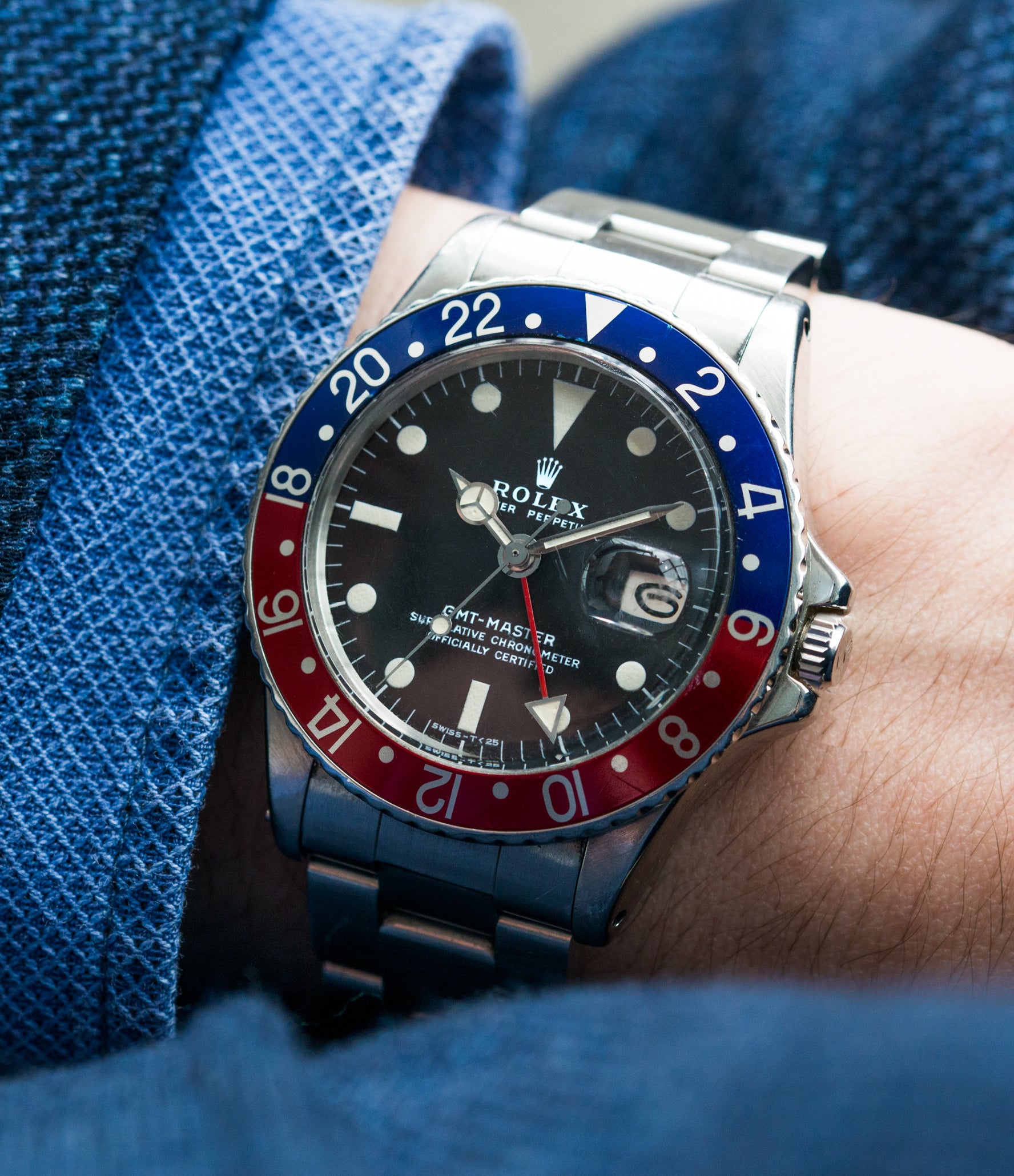 rolex gmt pepsi vintage