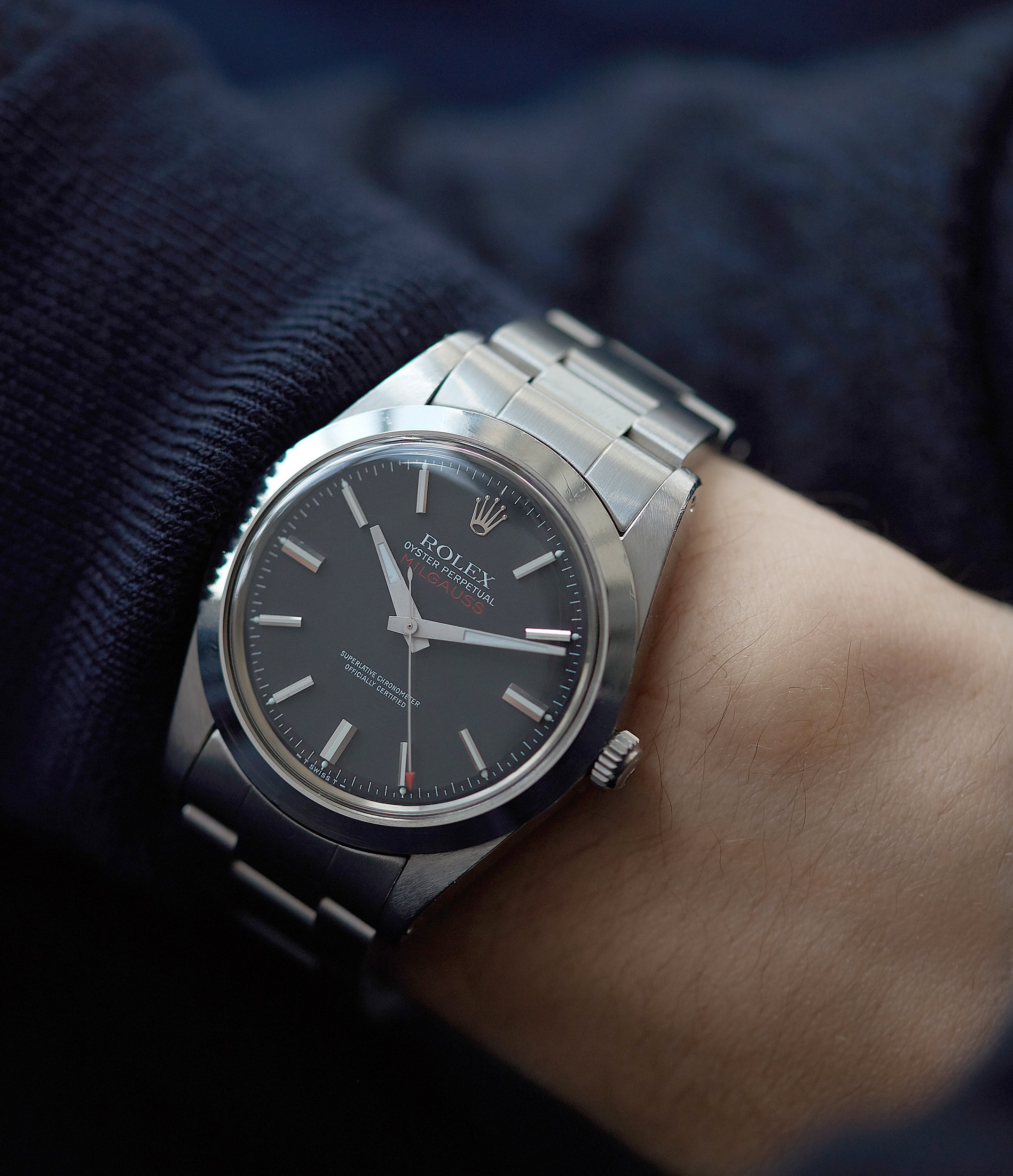 rolex milgauss 38mm