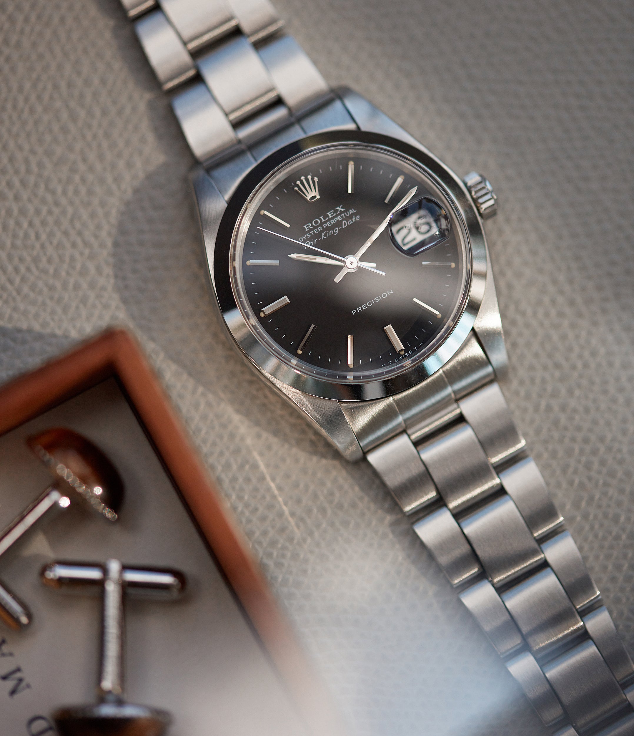 rolex air king date history