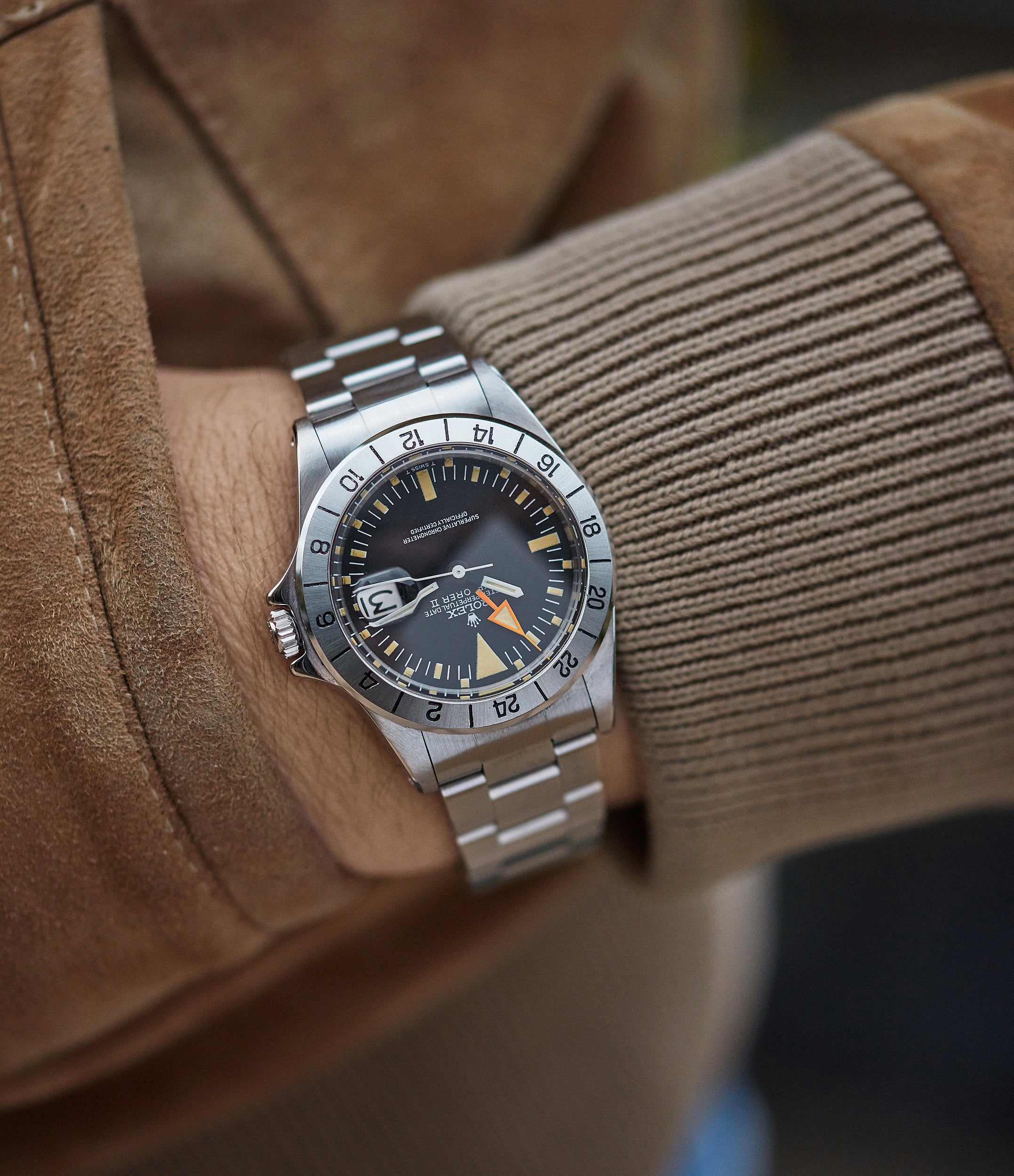 oyster perpetual date explorer 2