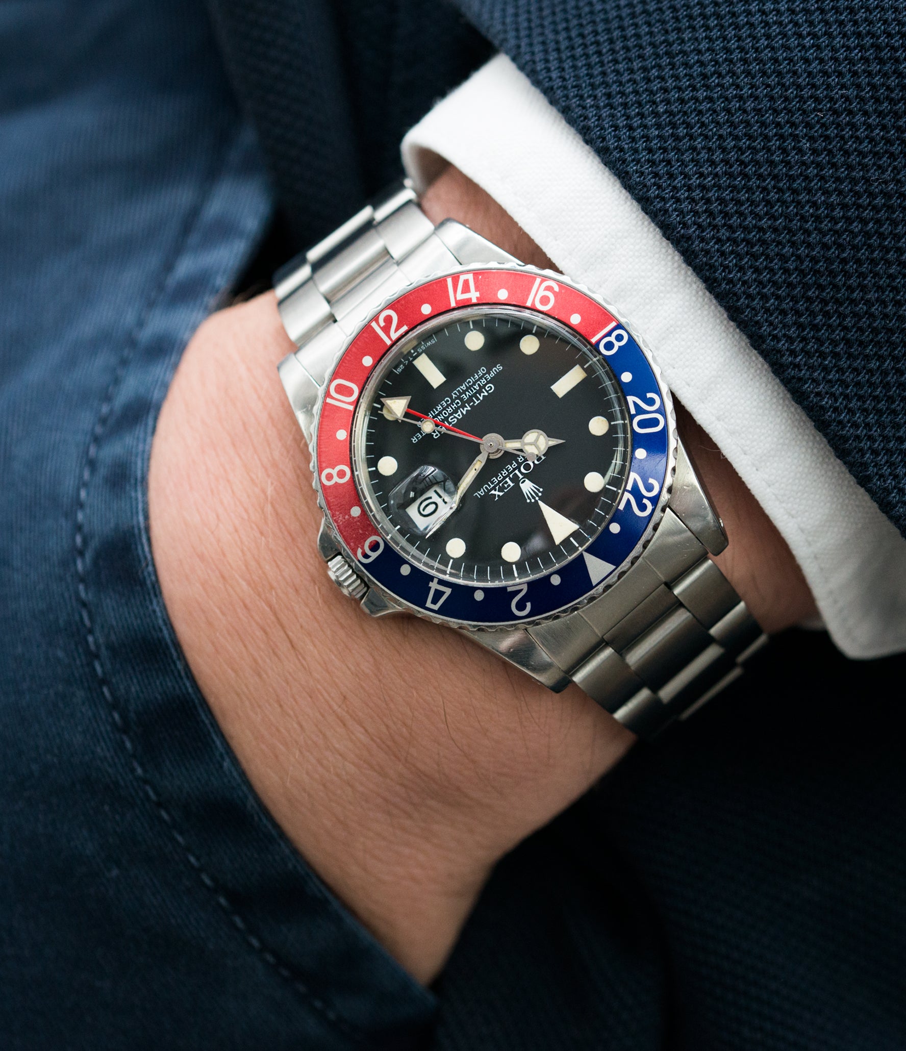 rolex gmt pepsi 16750