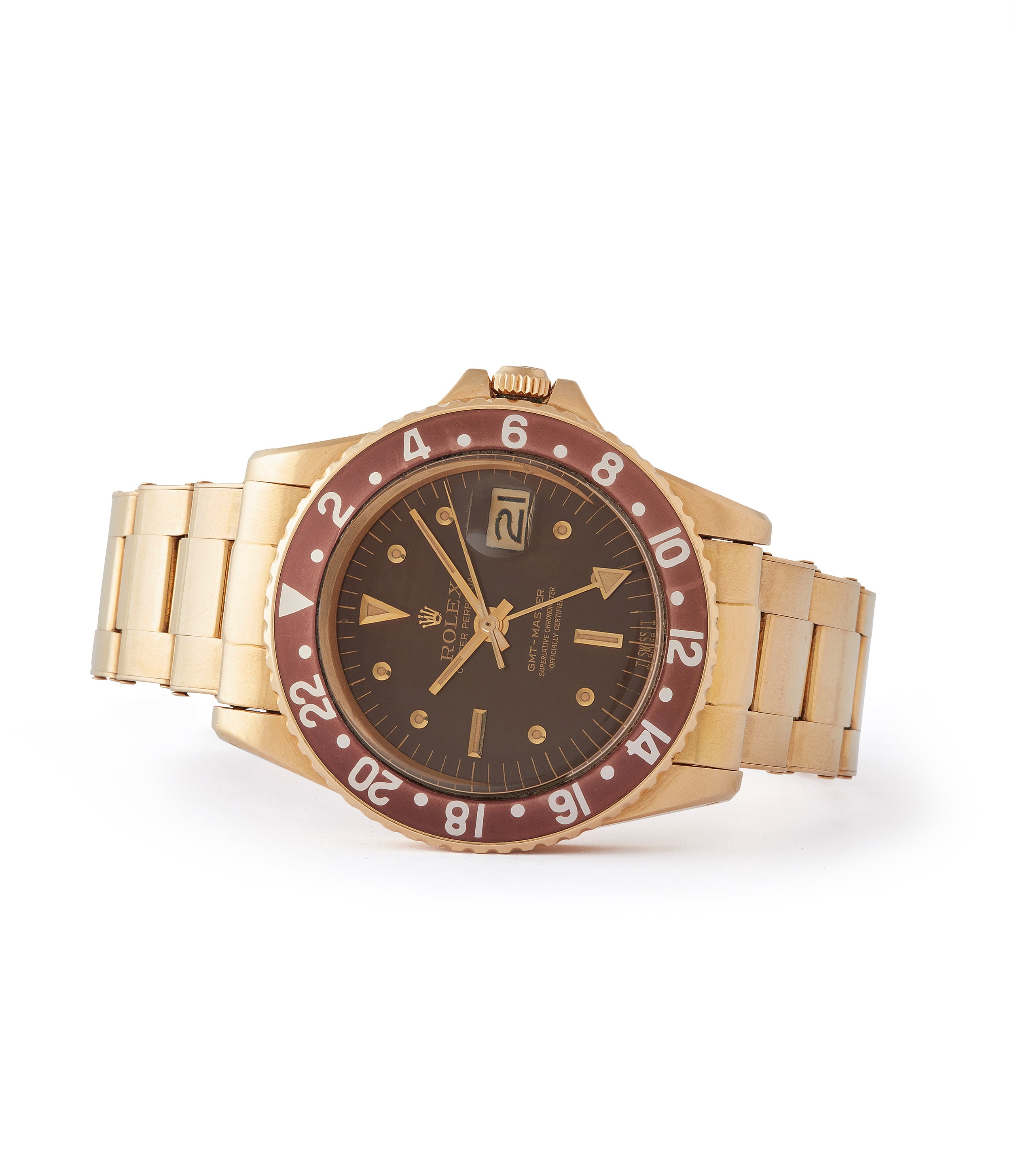 rolex 22 carat gold watch