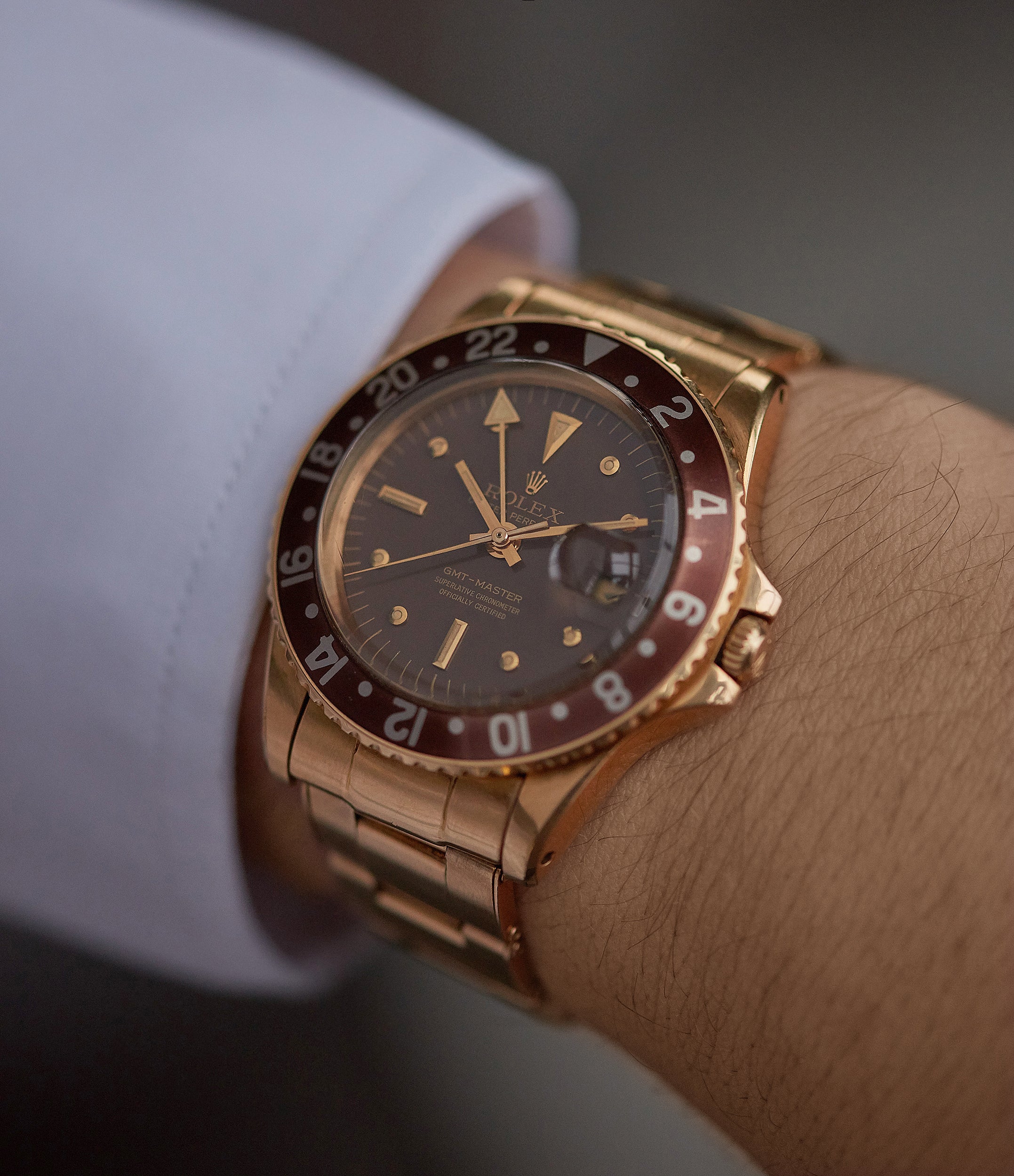 Rolex GMT-Master 1675/8 Concorde watch 