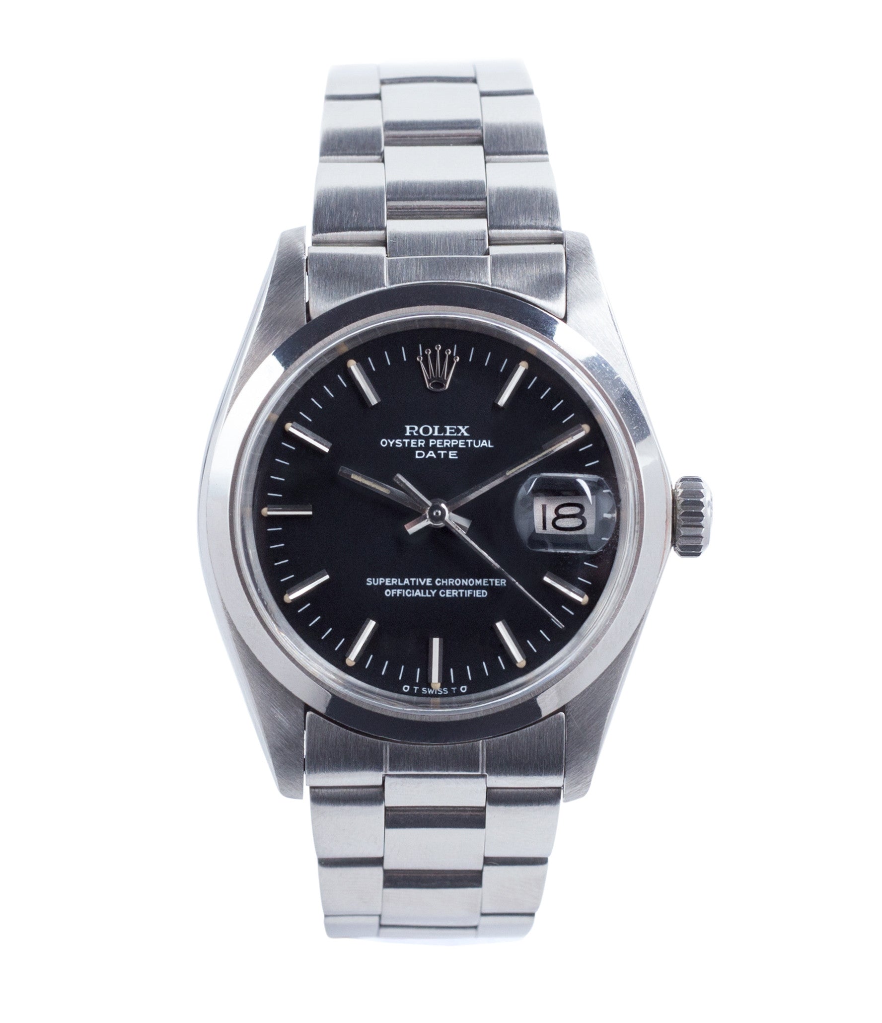 oyster perpetual date black
