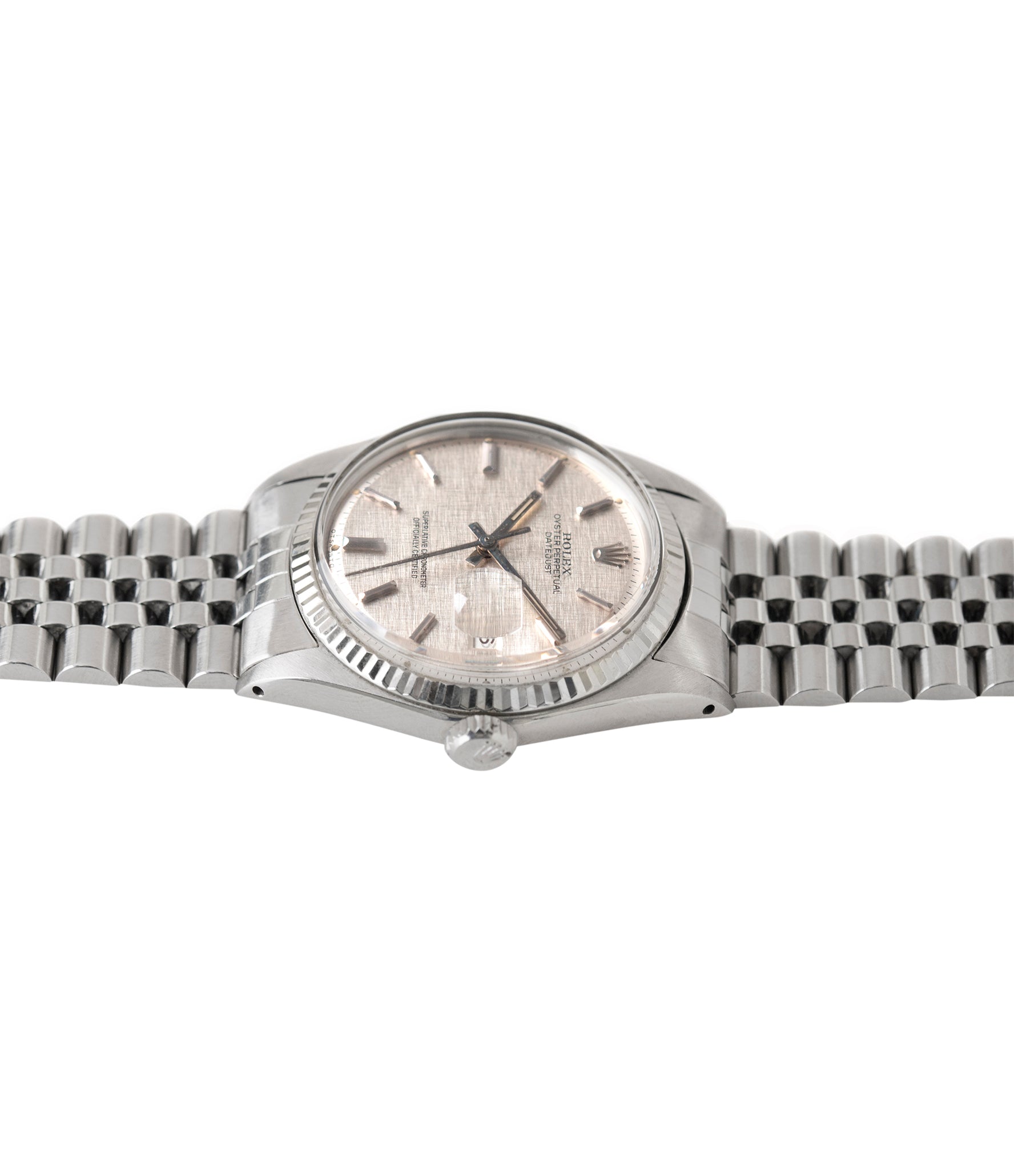 rolex 1601 linen dial