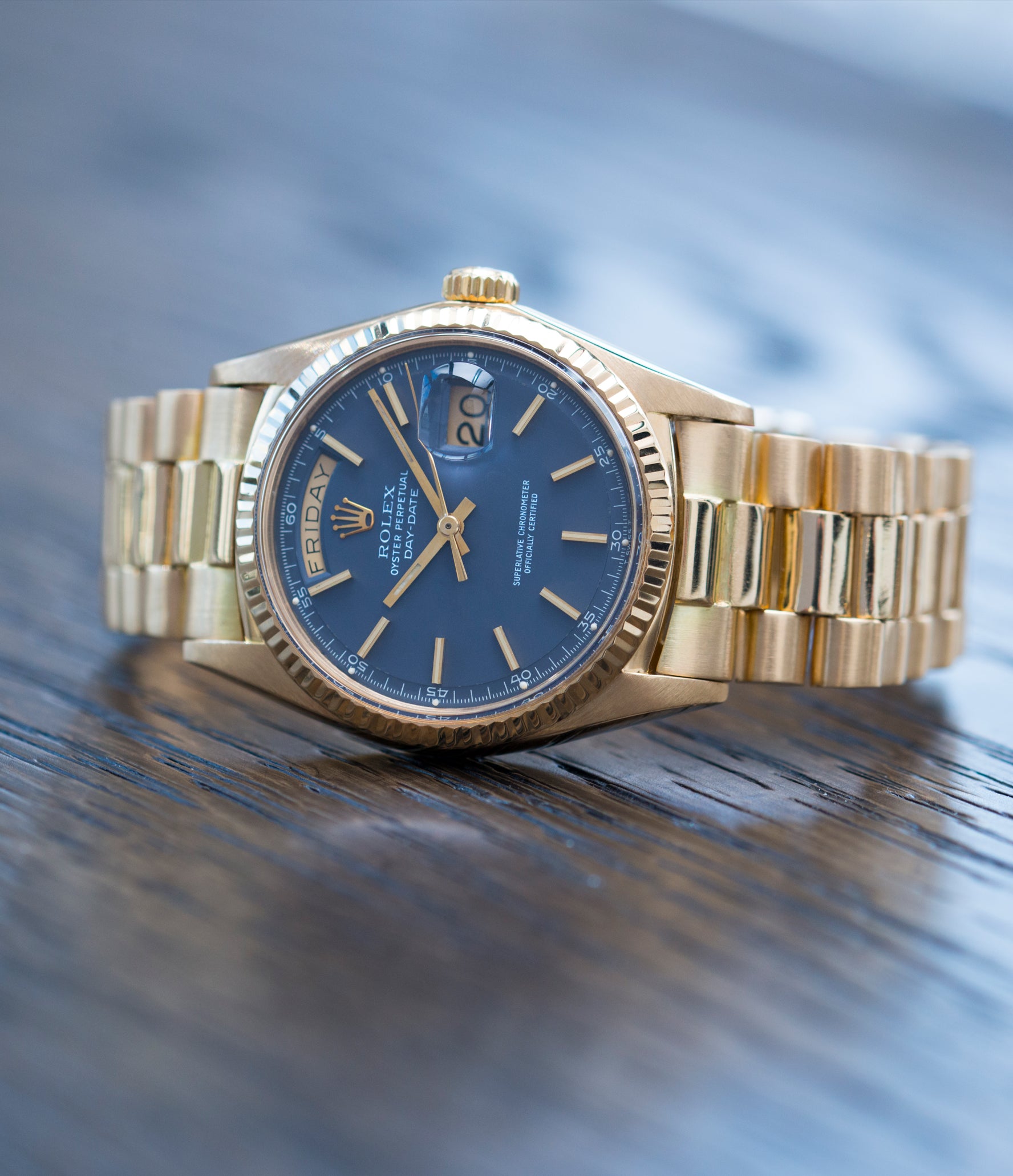 rolex oyster perpetual day date value