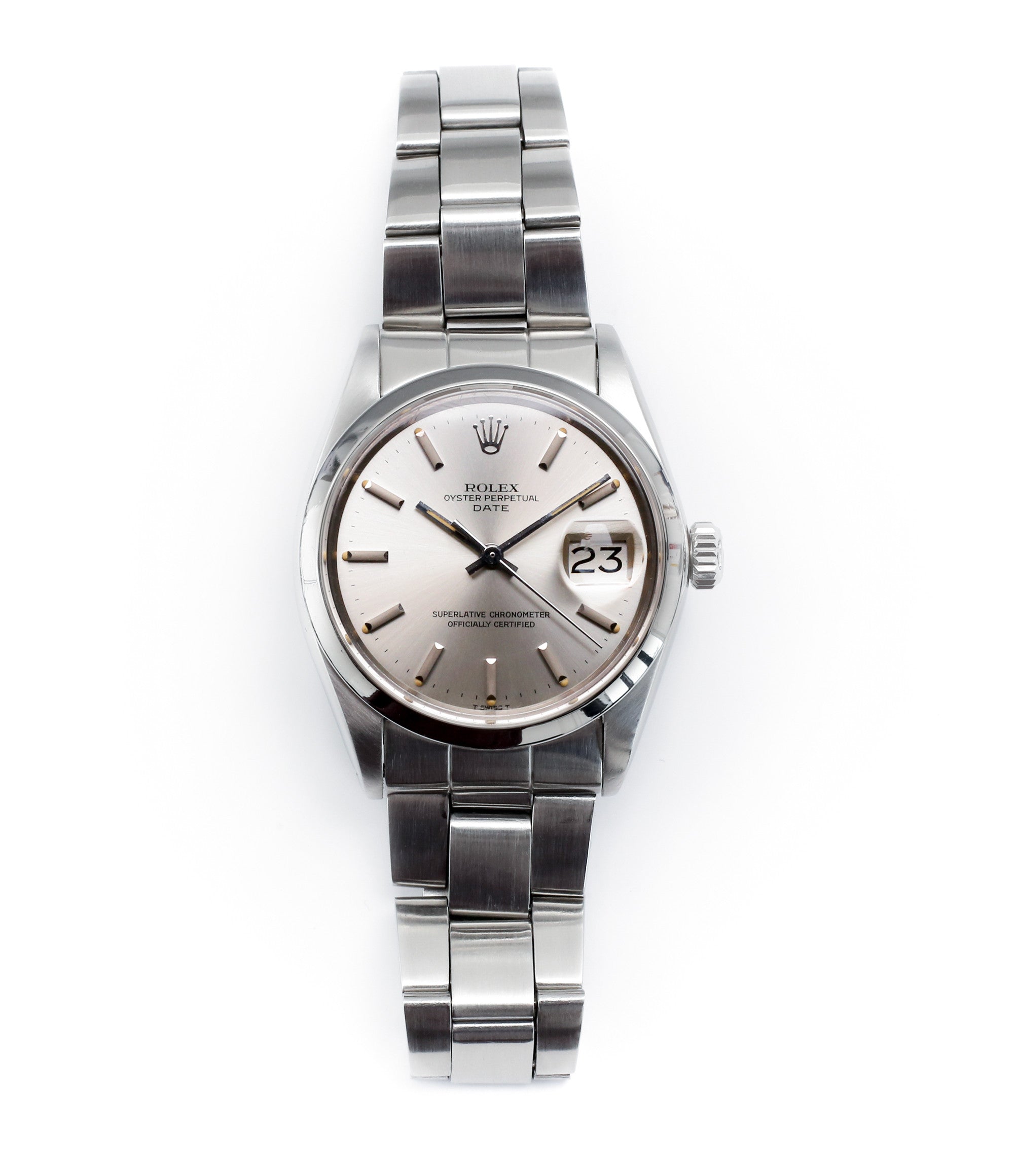 oyster perpetual date superlative chronometer officially certified