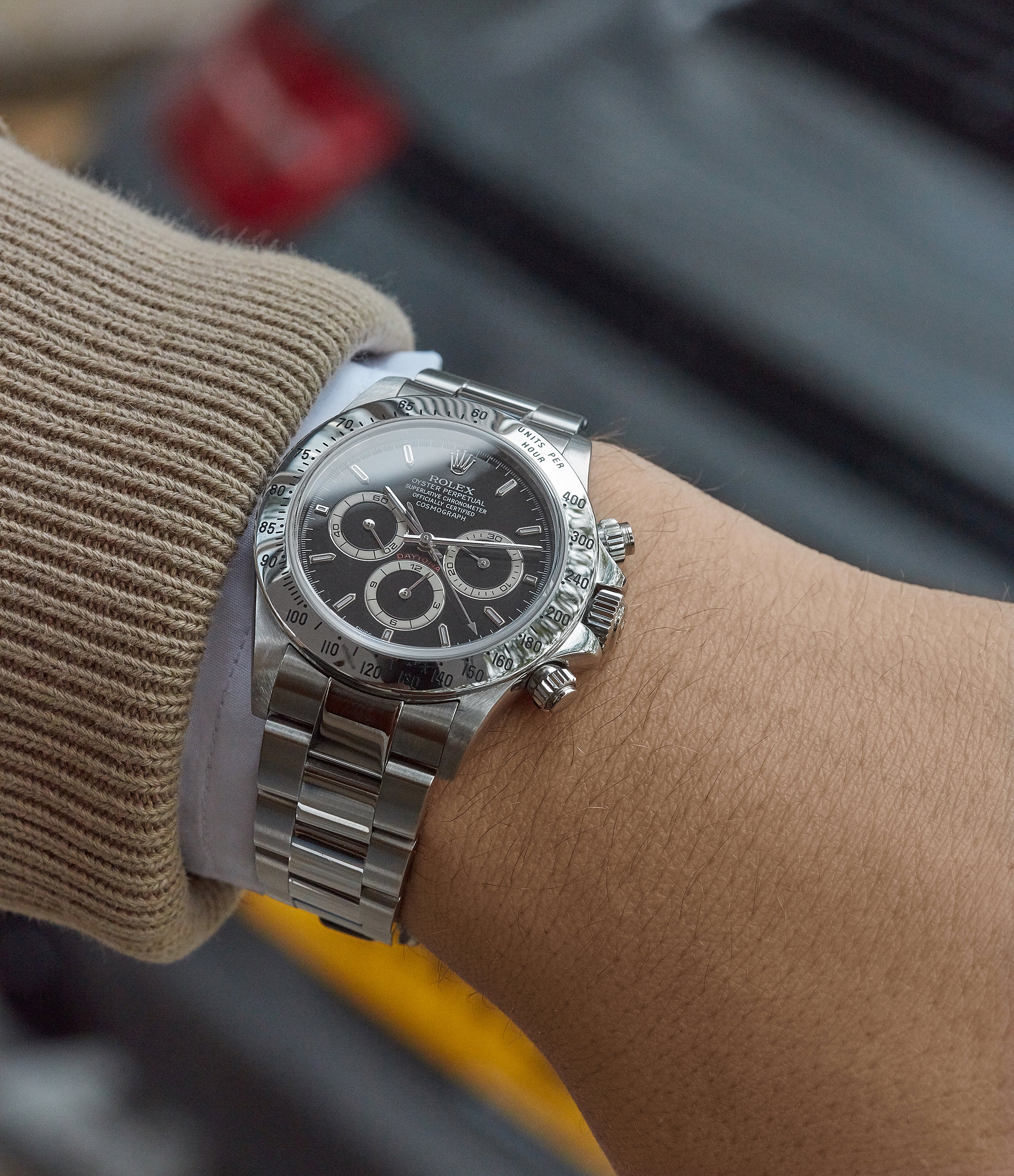 rolex daytona gold zenith