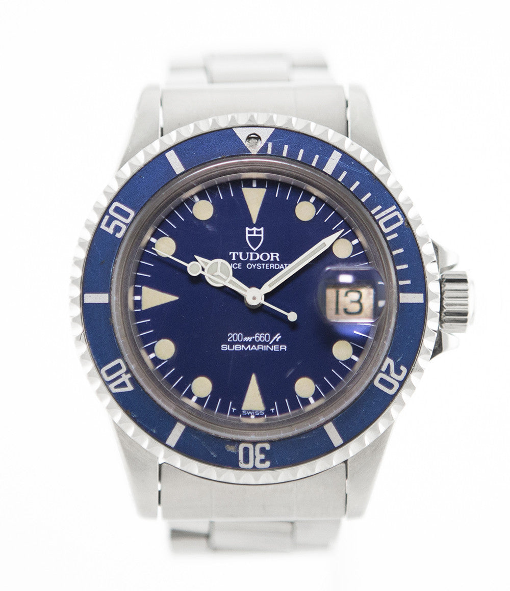 tudor submariner blue dial