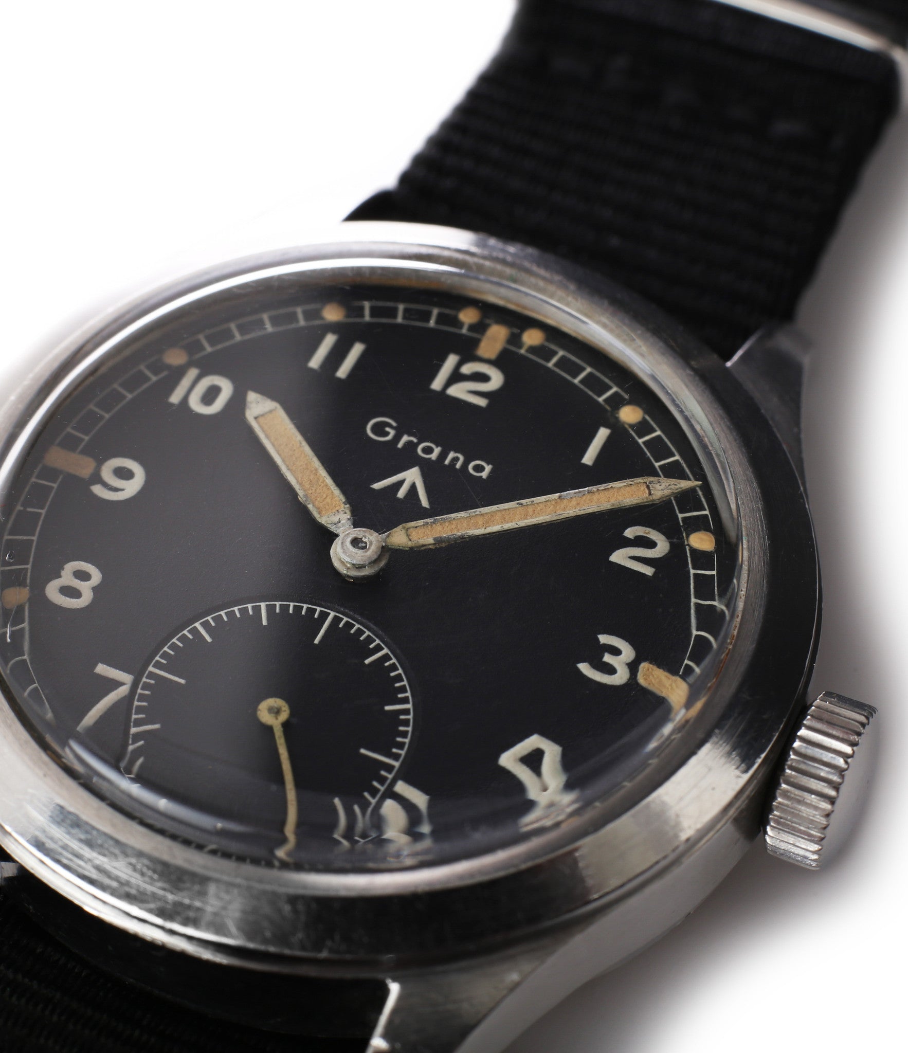 buy Grana WWW M18565 military Dirty Dozen KF320 manual winding rare watch for sale WATCH XCHANGE