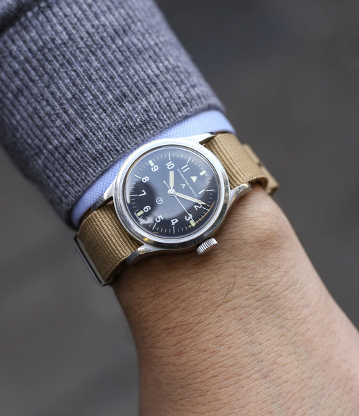 Buy IWC Mark XI 6B/346 RAF steel watch | Buy Mark XI 'hooked 7' dial