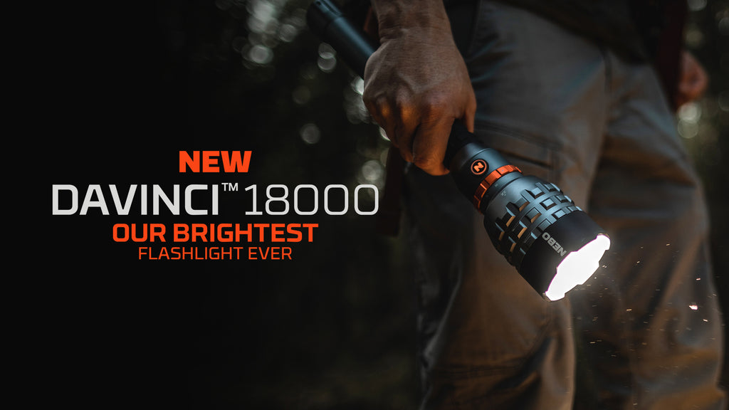 Davinci 18000 our brightest flashlight ever