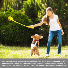 Load image into Gallery viewer, Dog Ball Throwing Stick Toy; 3 Color Options Available
