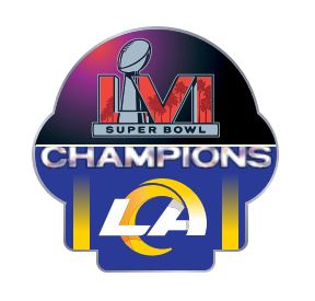 Super Bowl LVI Pin 1 – El Lay Sports Inc