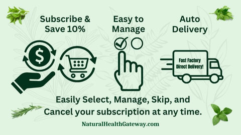 Subscribe & Save 10% | Easy to Manage | Auto Delivery | Fast Factory Direct Delivery | Cancel any time