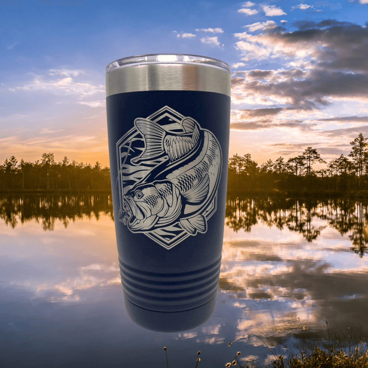 40 oz Peony Stanley Dupe Tumbler - Wind River Outpost