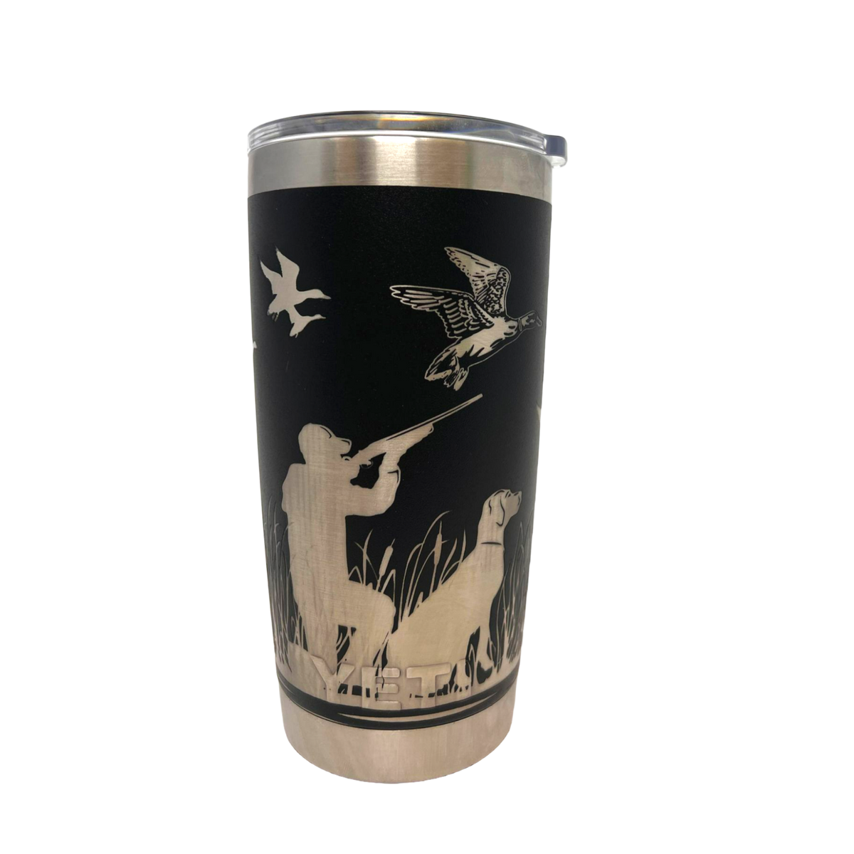 MULE DEER BLACK 20 Oz YETI TUMBLER