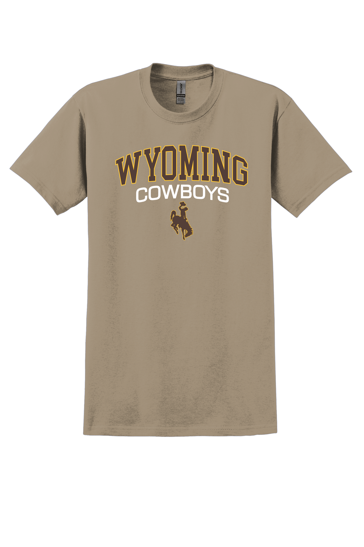 Wyoming Cowboys Traditional Crewneck - Brown