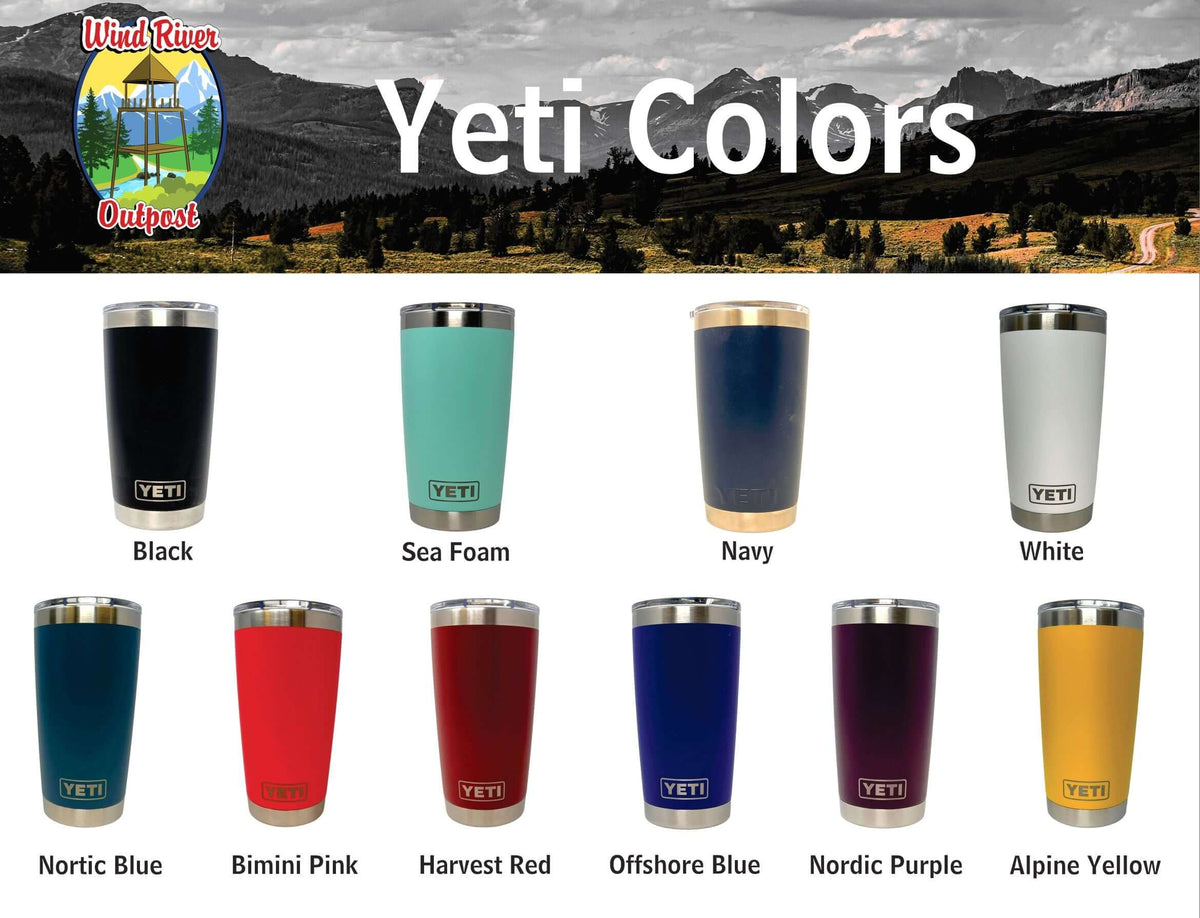 Yeti Rambler 20 oz Offshore Blue Tumbler